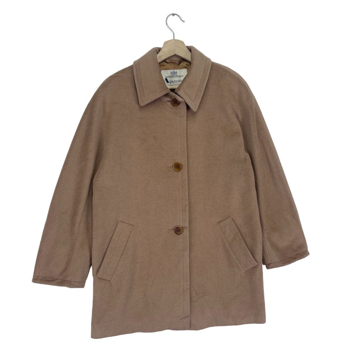 Aquascutum × Vintage Aquascutum London Wool Overcoat Size US M / EU 48-50 / 2 - 4 Thumbnail