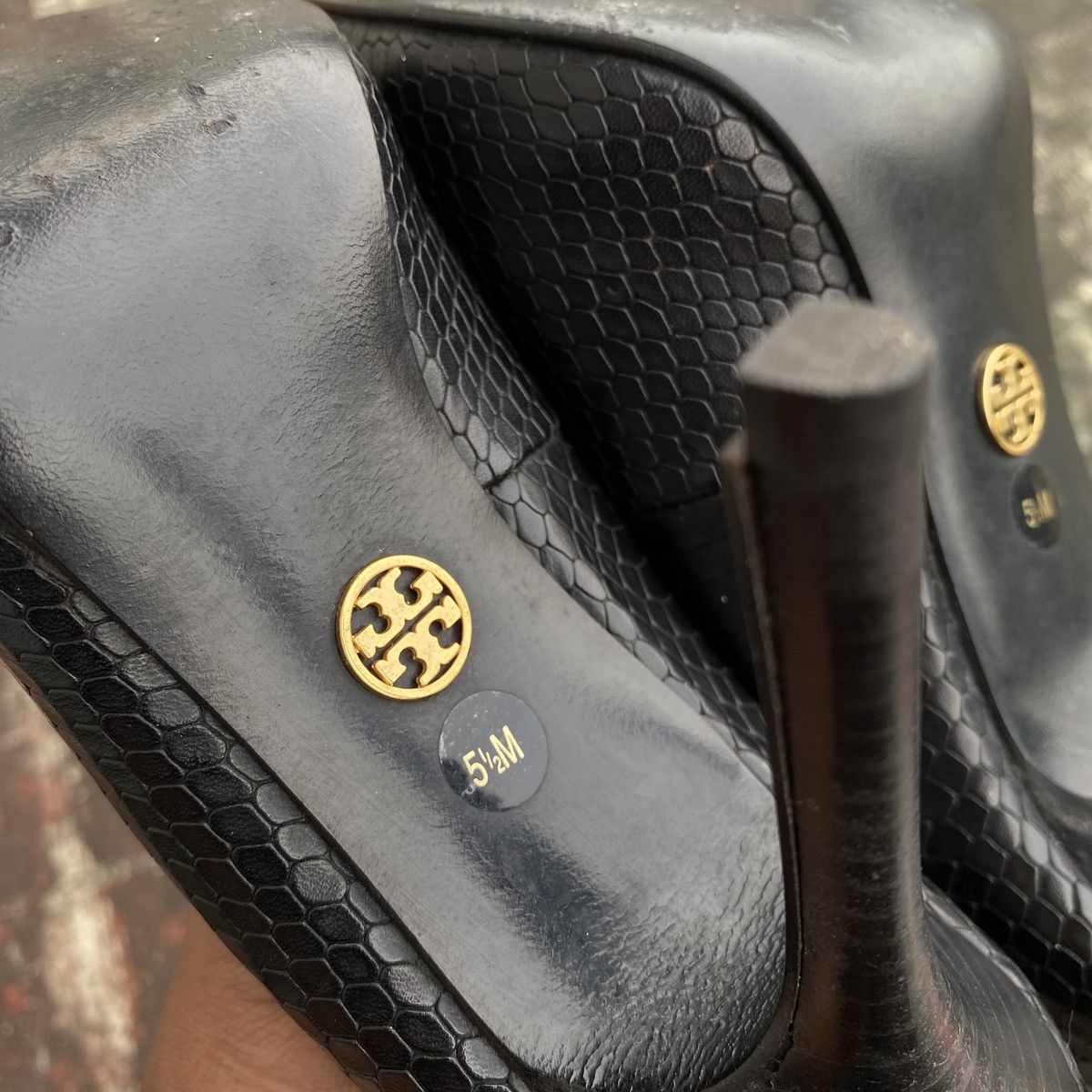Tory Burch Tory burch women snake skin high heel Size US 5 / IT 35 - 7 Thumbnail