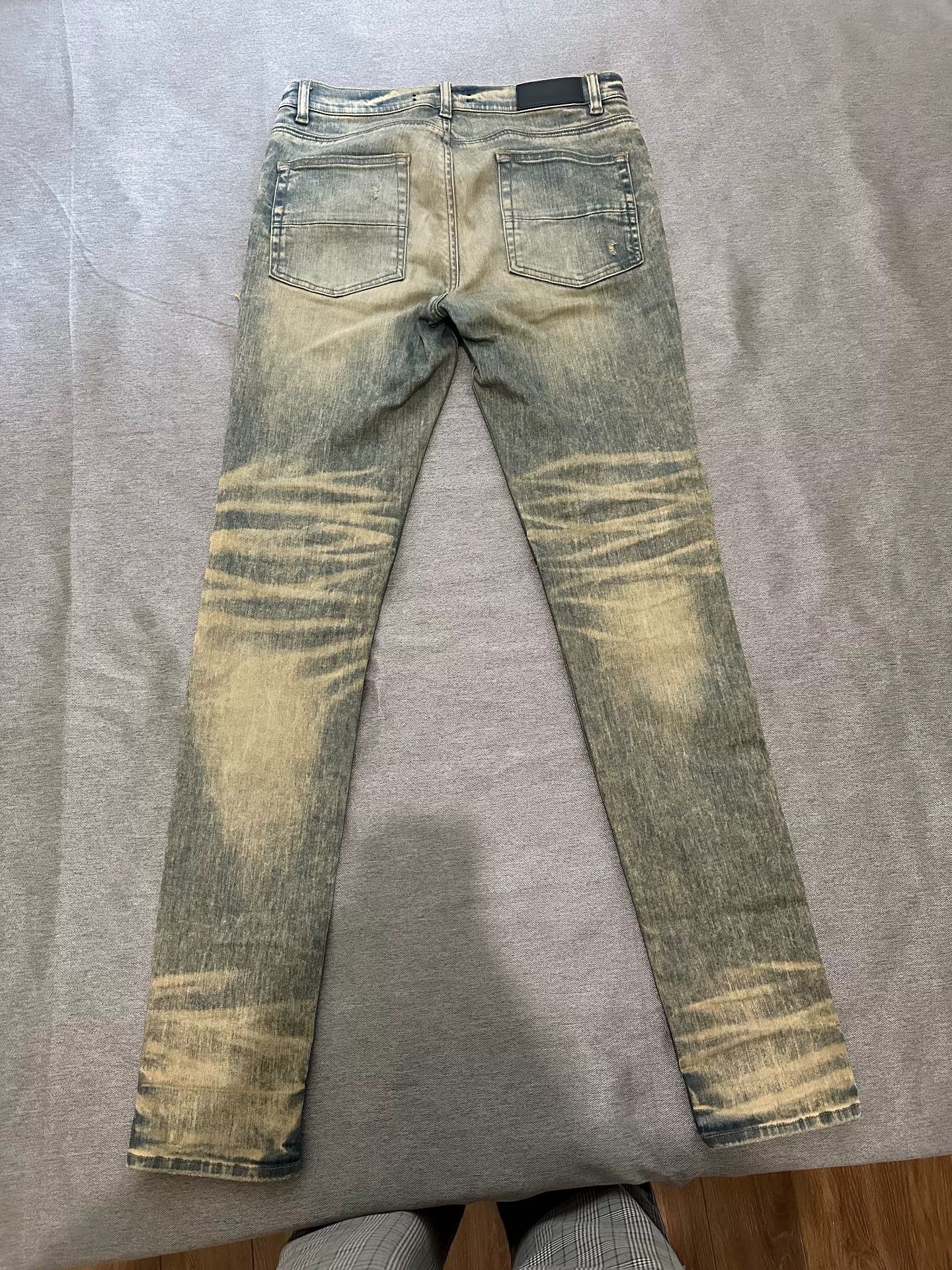 Amiri amiri distressed denim jeans size 33 Size US 33 - 2 Thumbnail