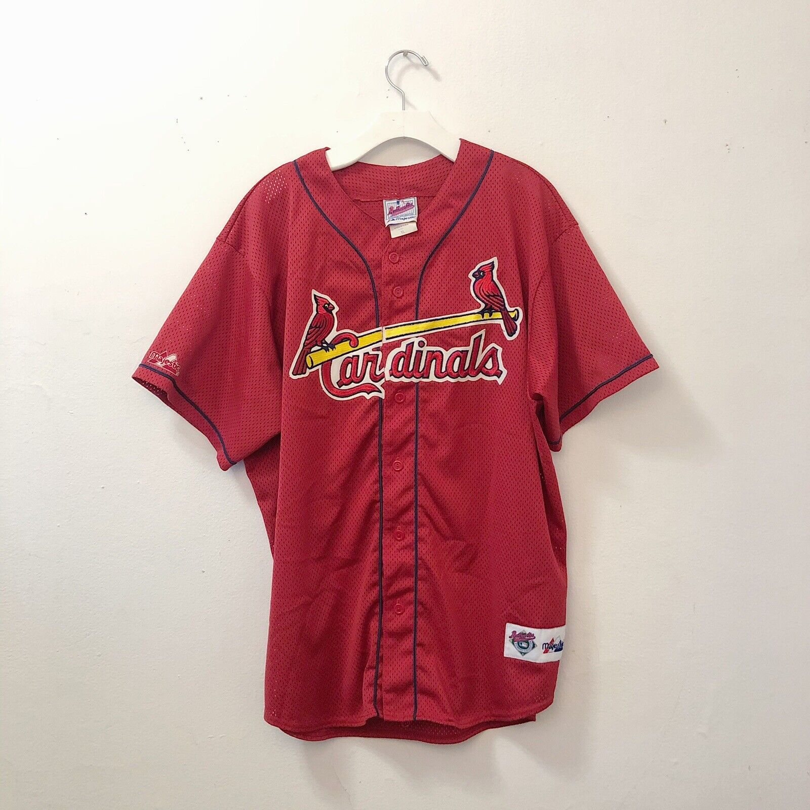 Majestic 2000s Mark McGwire #25 Majestic St Louis Cardinals Jersey Size US XL / EU 56 / 4 - 3 Thumbnail