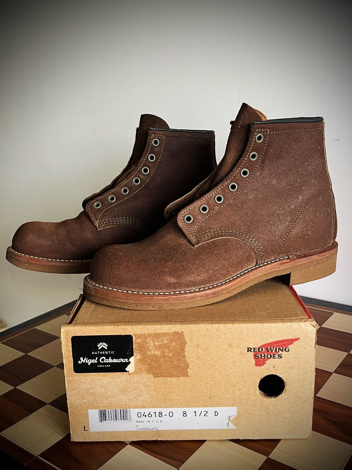 Nigel Cabourn × Red Wing Red Wing x Nigel Cabourn Munson 4619