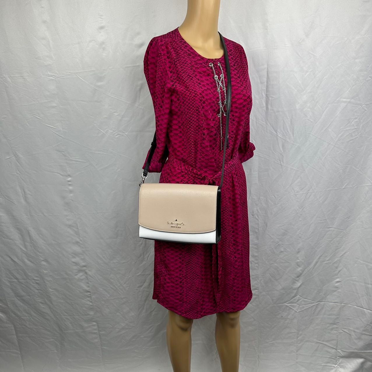 Kate Spade Kate Spade Carson Saffiano Leather Convertible wkr00102 Size ONE SIZE - 9 Thumbnail