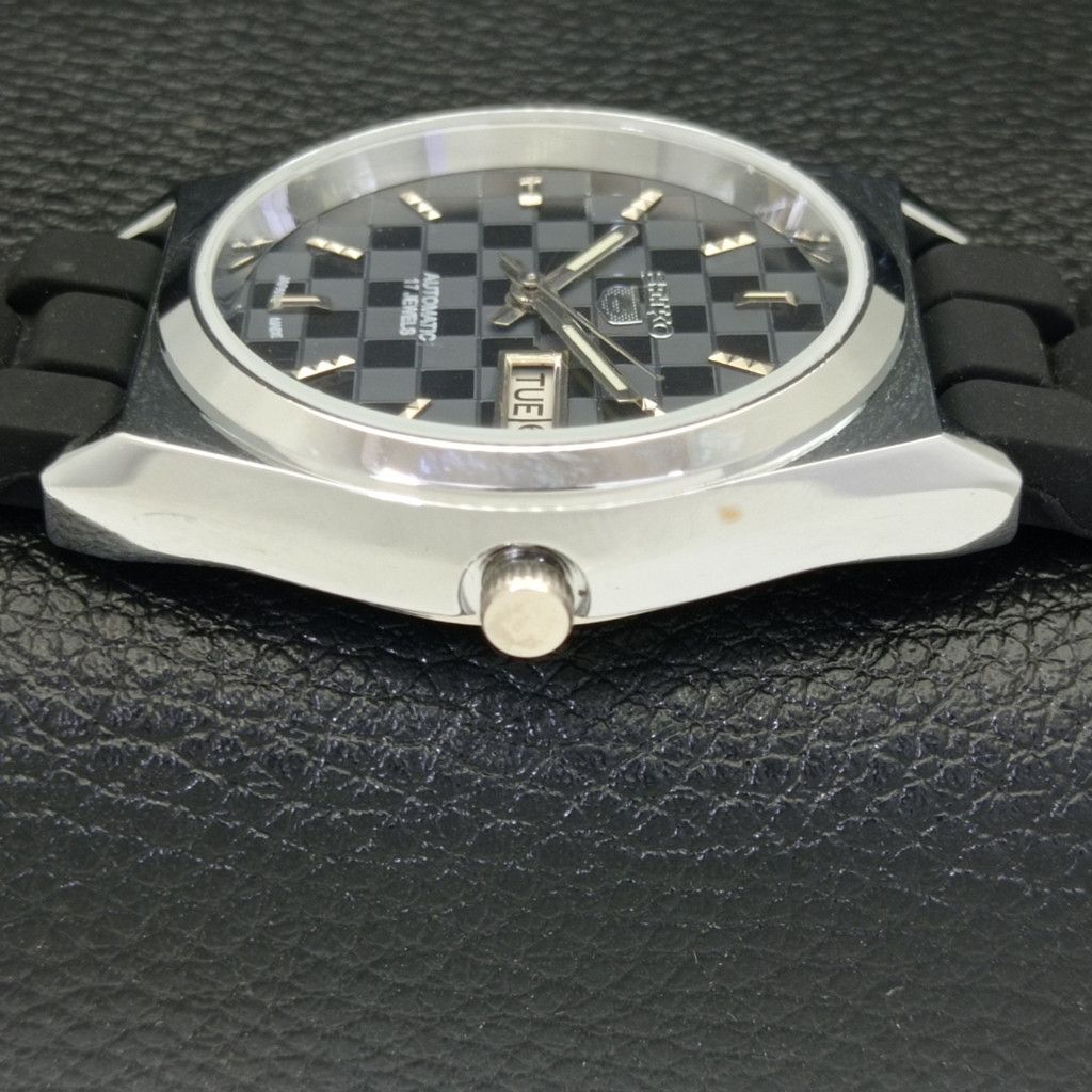 Seiko REFURBISHED VINTAGE SEIKO 5 AUTO JAPAN MENS WATCH a440215 Size 38 - 4 Thumbnail