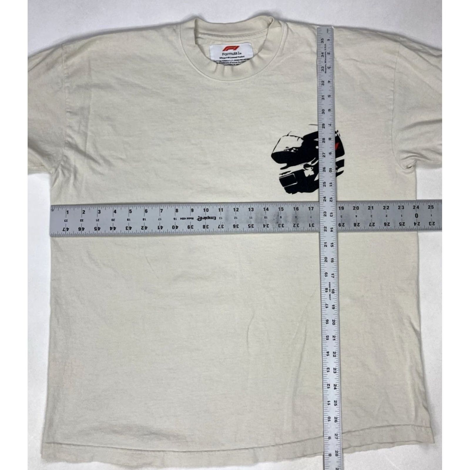 Pacsun VINTAGE PacSun Formula 1 F1 Not For Race Graphic T-shirt Men XL Ivory Short Sleeve Size US XL / EU 56 / 4 - 5 Thumbnail