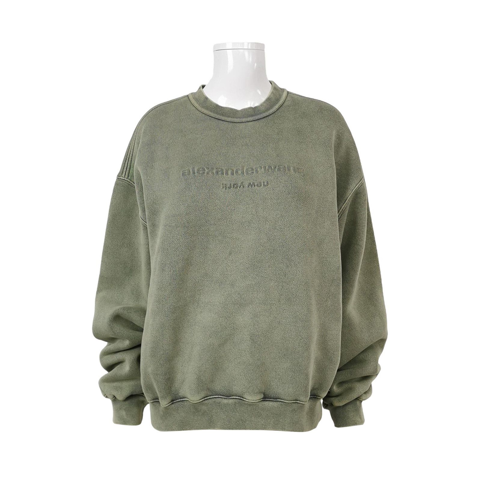 Alexander Wang Alexander Wang Logo Crewneck Sweatshirt Size S Size US S / EU 44-46 / 1 - 1 Thumbnail