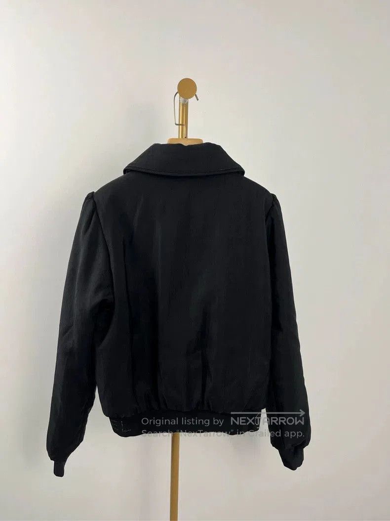 Chanel Chanel Black Crystal Logo Long Sleeve Jacket . Size M / US 6-8 / IT 42-44 - 2 Thumbnail