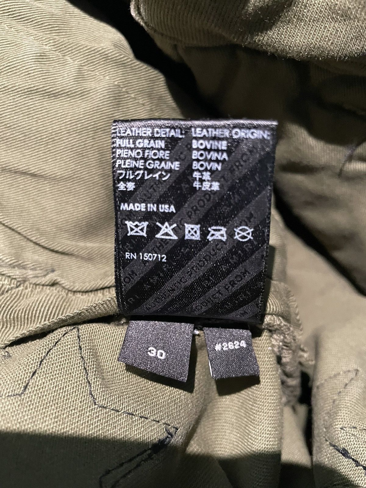 Amiri Amiri x Chemist Black Leather Star Patch Tactical Cargo Jean Size US 30 / EU 46 - 6 Thumbnail