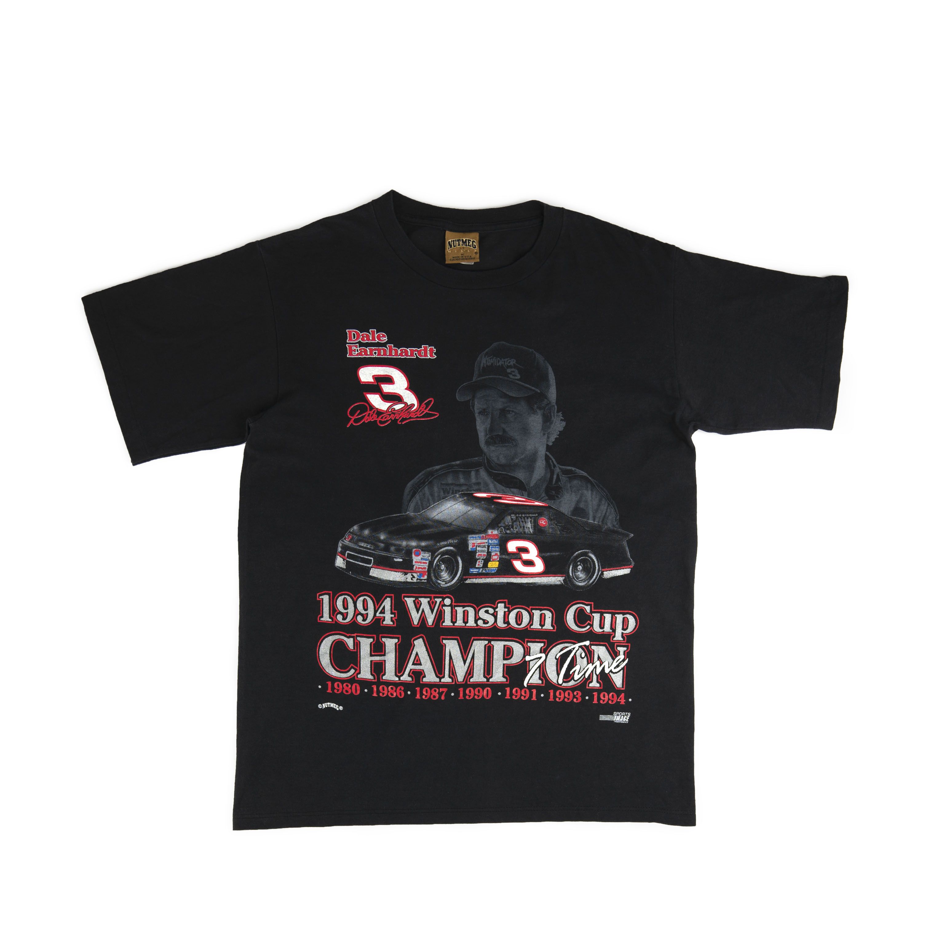 NASCAR × Vintage Vintage 1994 Dale Earnhardt Winston Cup Tee Shirt Size US M / EU 48-50 / 2 - 1 Thumbnail