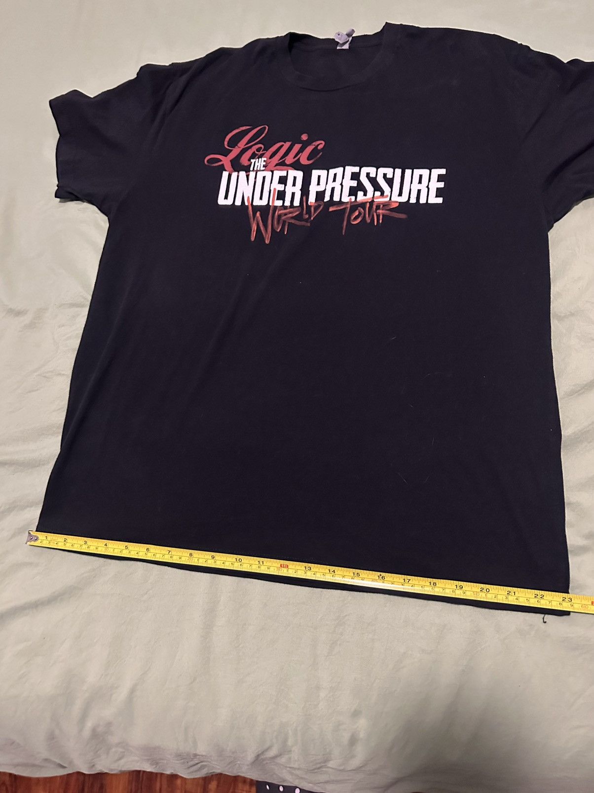 Logic Logic The Under Pressure World Tour Merch Tee Size US XL / EU 56 / 4 - 6 Thumbnail