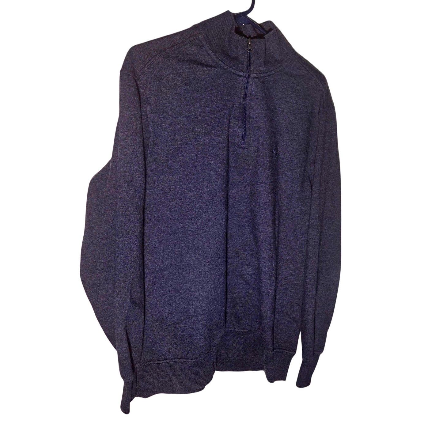 Dockers Dockers Men's XL Navy Blue Quarter Zip Sweater - Cozy Size US XL / EU 56 / 4 - 2 Thumbnail