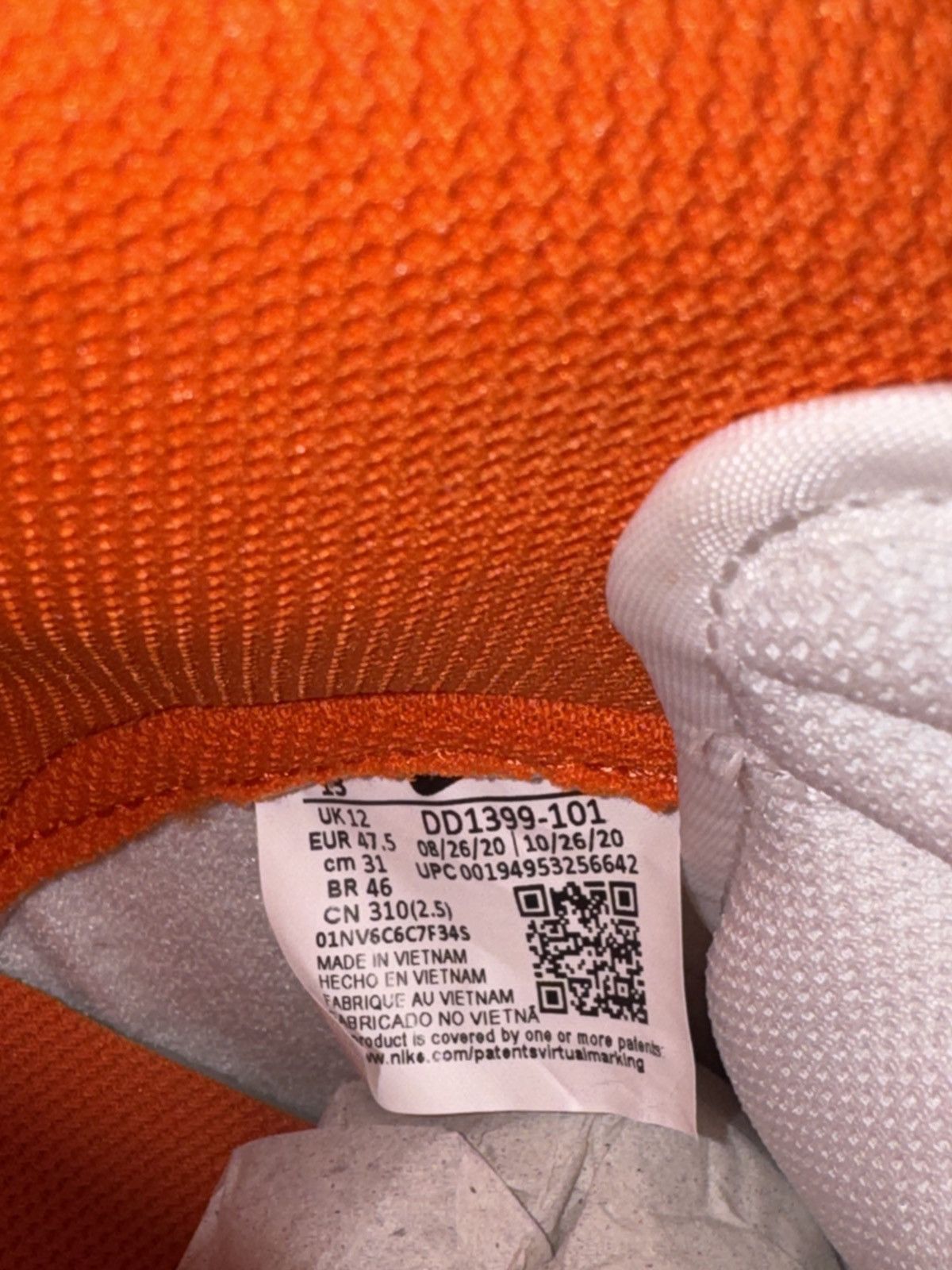 Nike Syracuse Dunk High SP Size US 13 / EU 46 - 9 Thumbnail