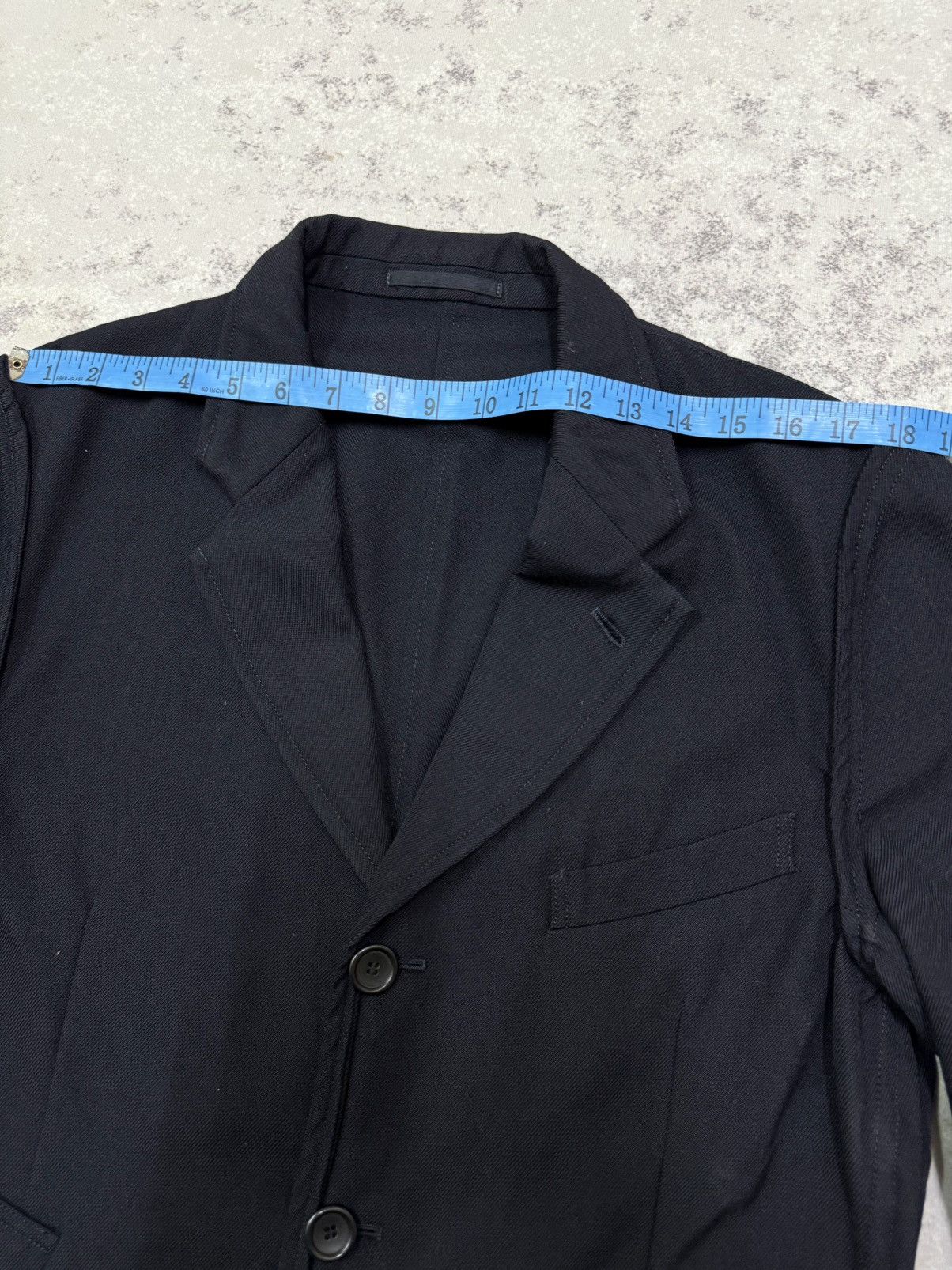 Comme des Garcons Homme Plus AD1998 Comme Des Garcons Homme Plus Linen Wool Coat Jacket Size US M / EU 48-50 / 2 - 23 Thumbnail