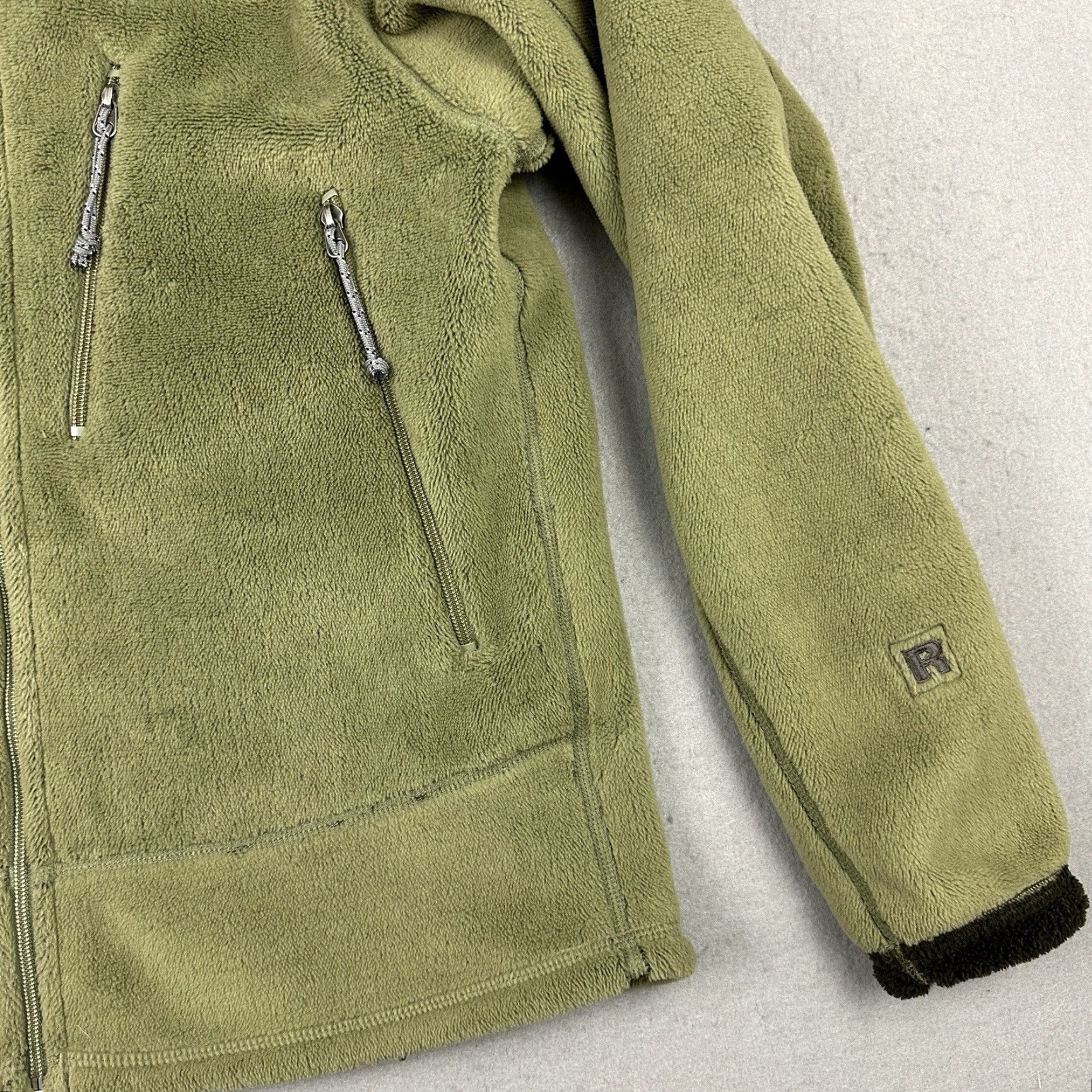 Patagonia Patagonia Jacket Men Large Green Regulator Fleece Windbreaker Zip Pockets Logo USA Vintage 90s Outdoor Hiking OPS Size US L / EU 52-54 / 3 - 4 Thumbnail