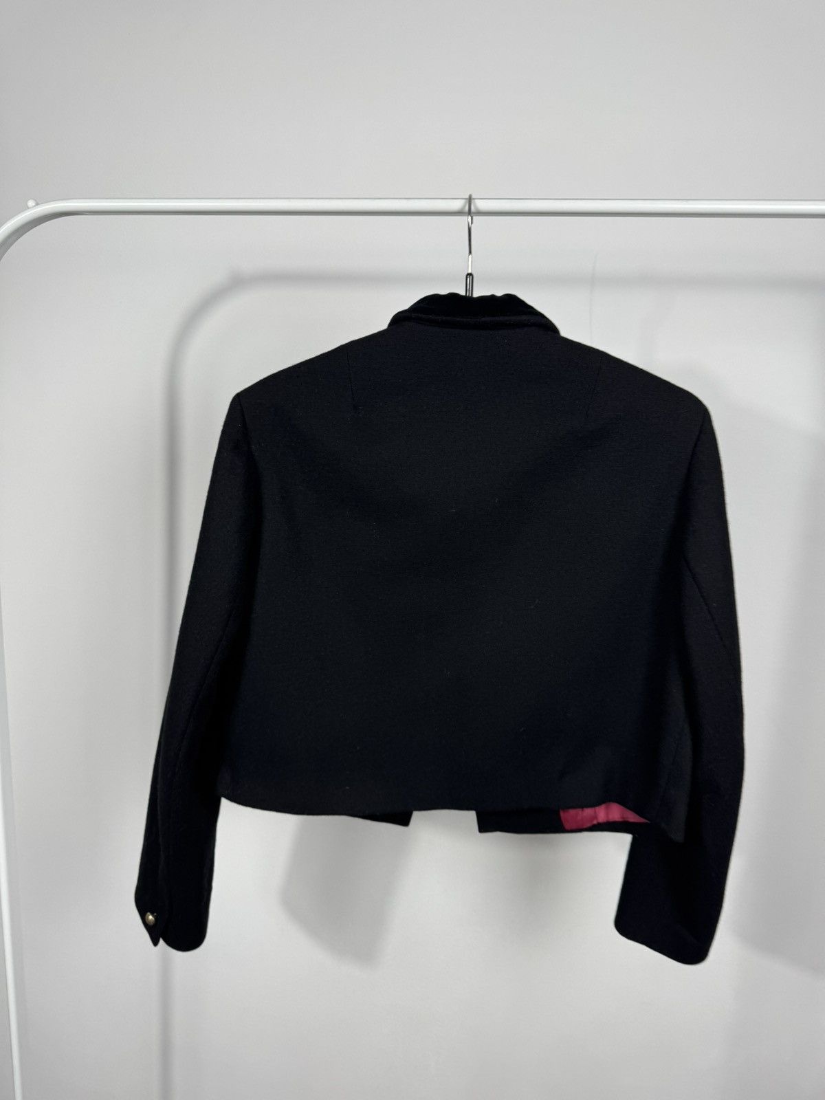 Other Vintage Antique Cropped Military Blazer Jacket Velvet Collar Size M / US 6-8 / IT 42-44 - 14 Thumbnail
