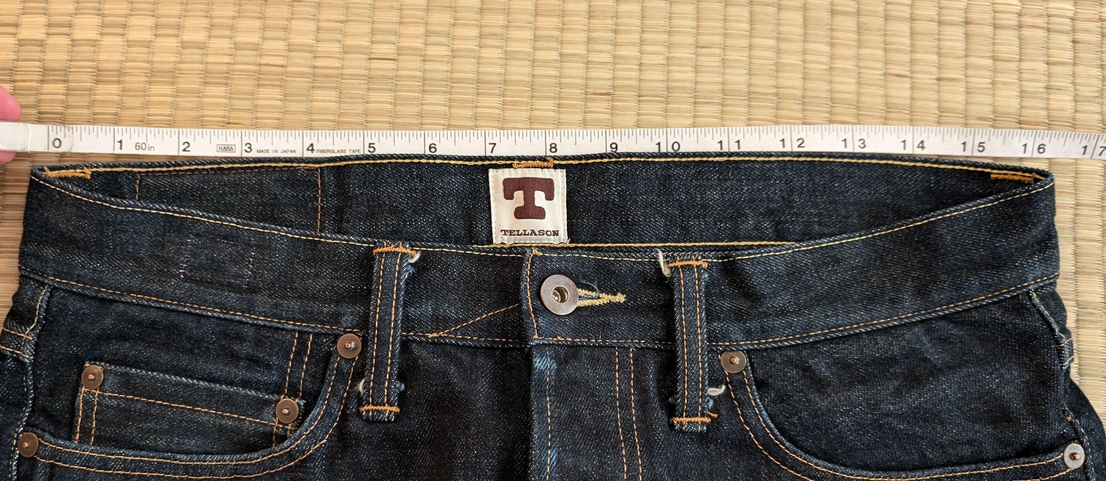 Tellason Tellason Slim Fit Selvedge Jeans Made in USA Size US 30 / EU 46 - 6 Thumbnail