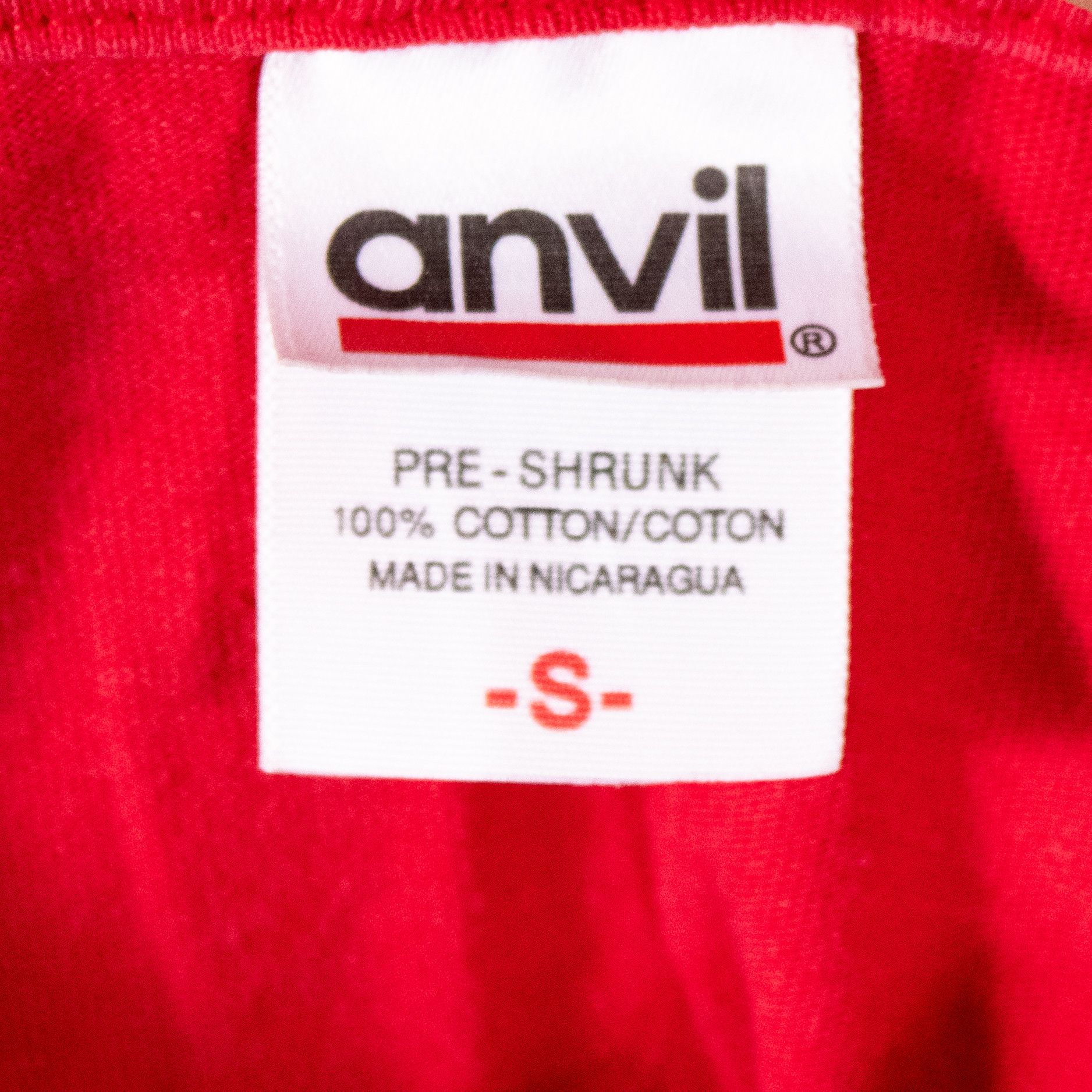 Anvil Y2K 2000's Anvil The Magic Of Macy's Volunteering Promo Double Stitch Red T-Shirt Size US S / EU 44-46 / 1 - 5 Thumbnail