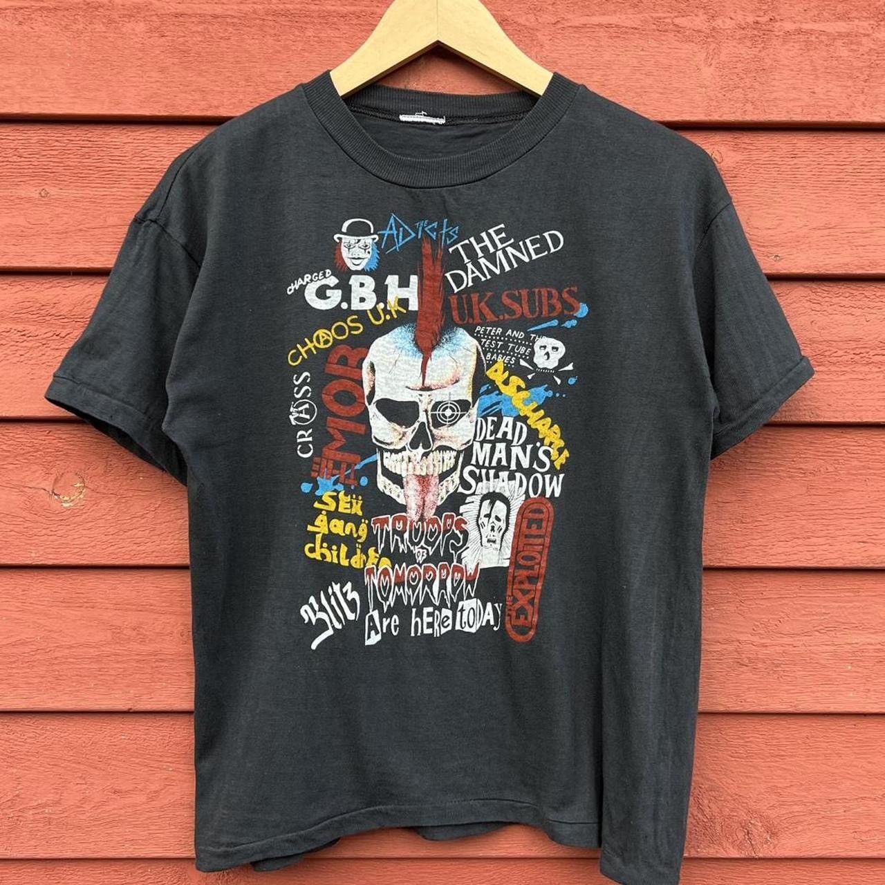 Band Tees Vintage 1980’s Troops of Tomorrow punk rock band t-shirt Size US M / EU 48-50 / 2 - 2 Thumbnail