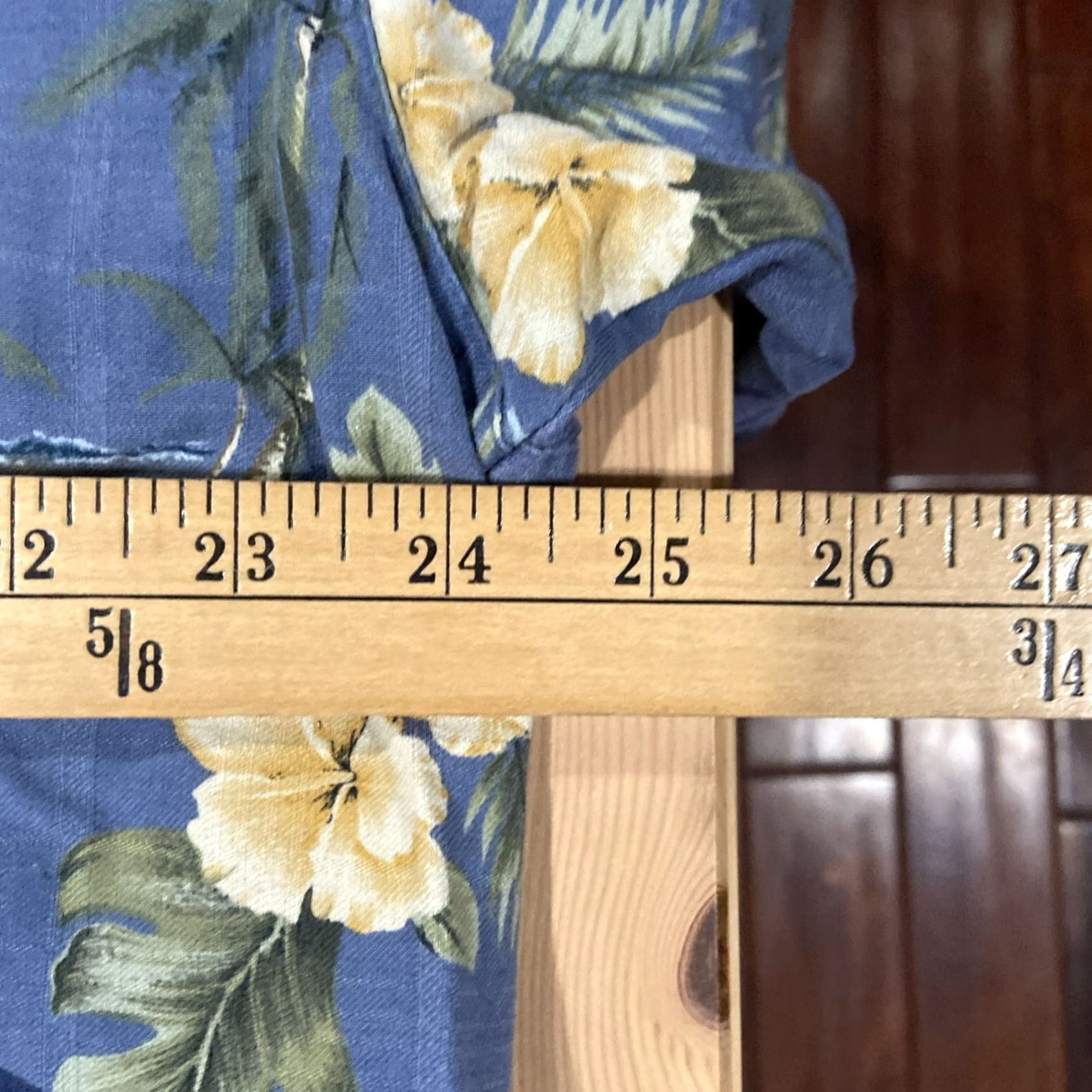 Vintage Jamaica Jaxx Button-Up Shirt 2XL Men Silk Floral Hawaiian Blue Short SleeveCollar Down Regular Mens Size US XXL / EU 58 / 5 - 3 Thumbnail