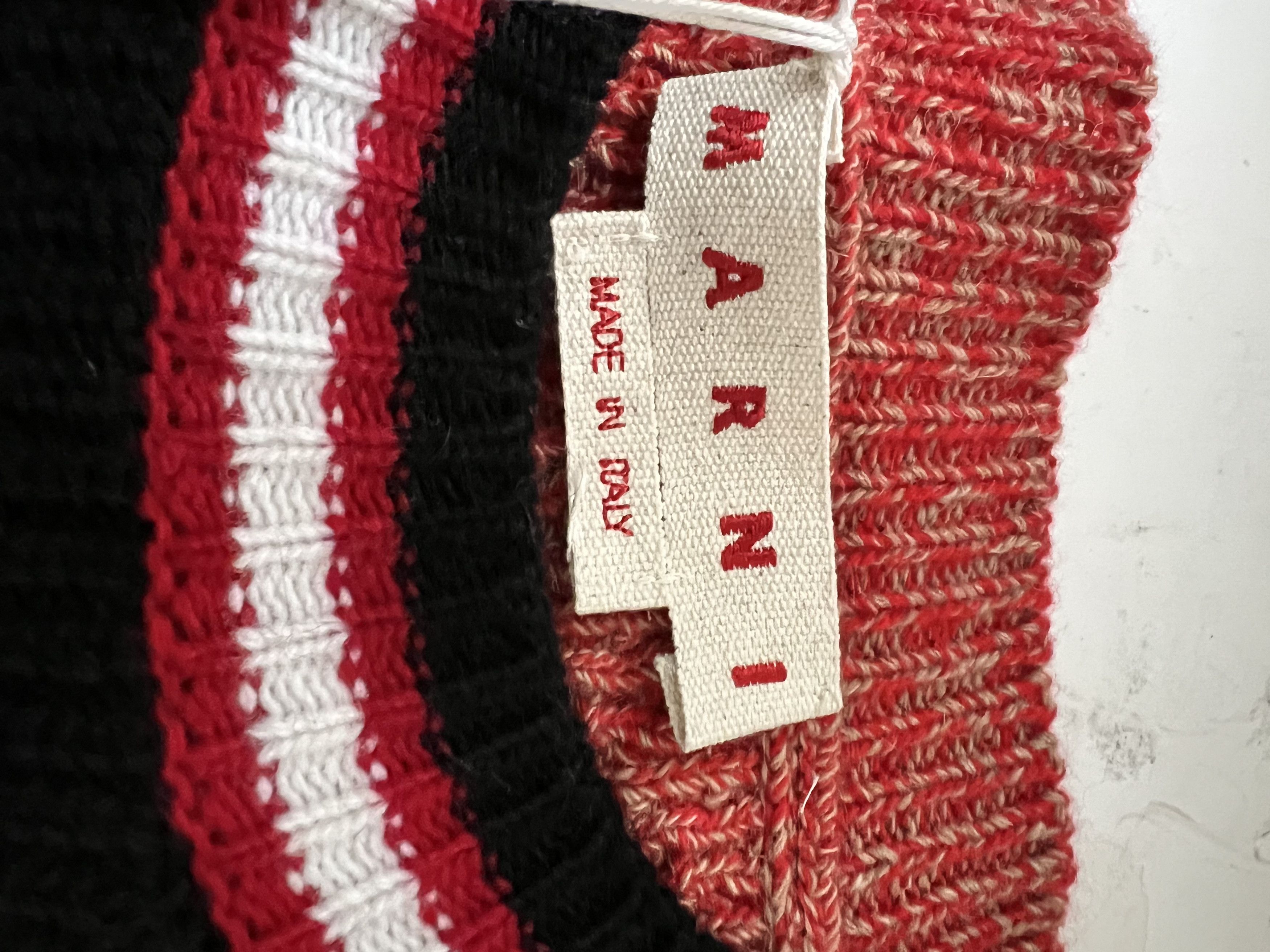 Marni Alpaca Knit 2 Color Size US L / EU 52-54 / 3 - 14 Thumbnail