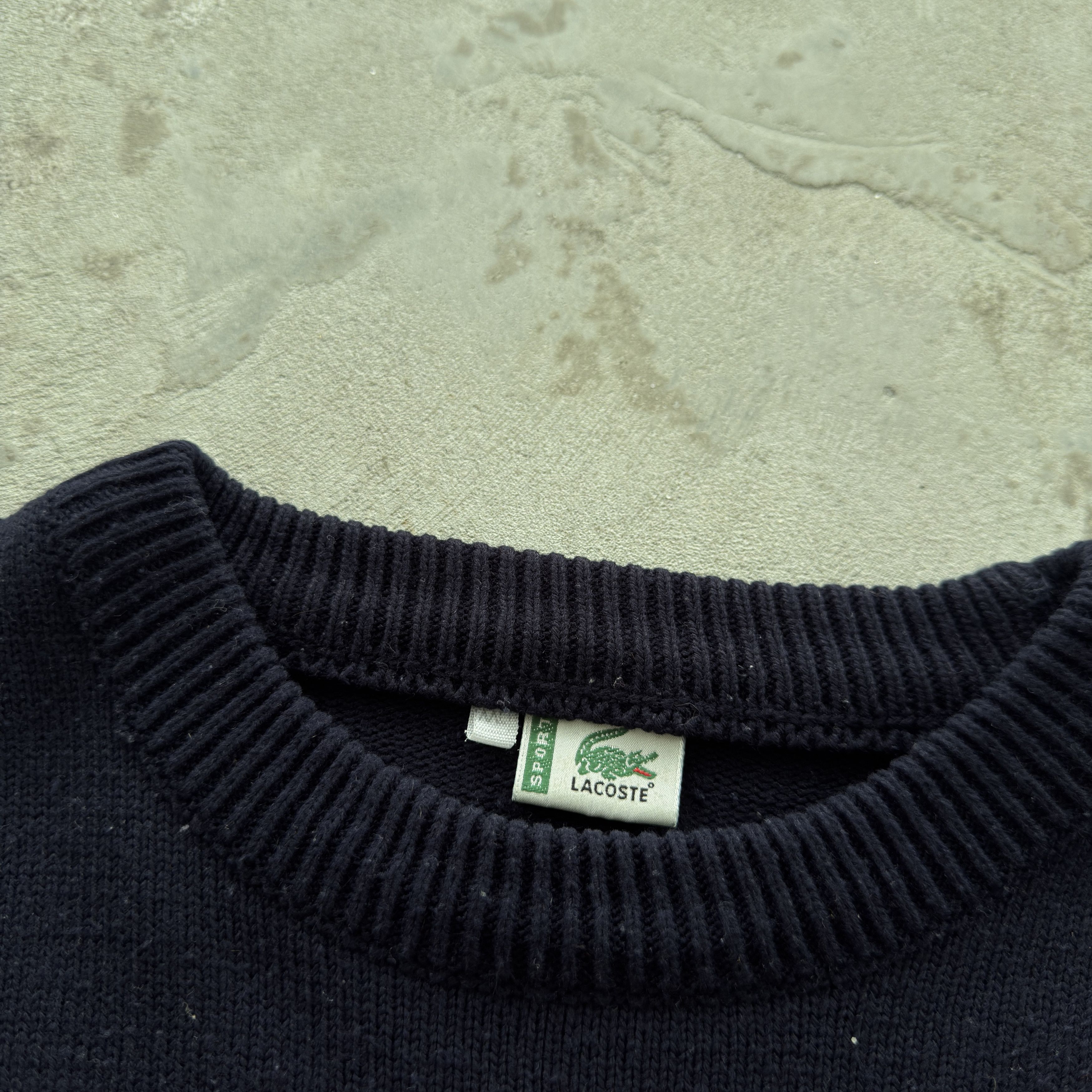 Lacoste Vintage 90s Lacoste Heavyweight Crewneck Sweater Size US M / EU 48-50 / 2 - 5 Thumbnail