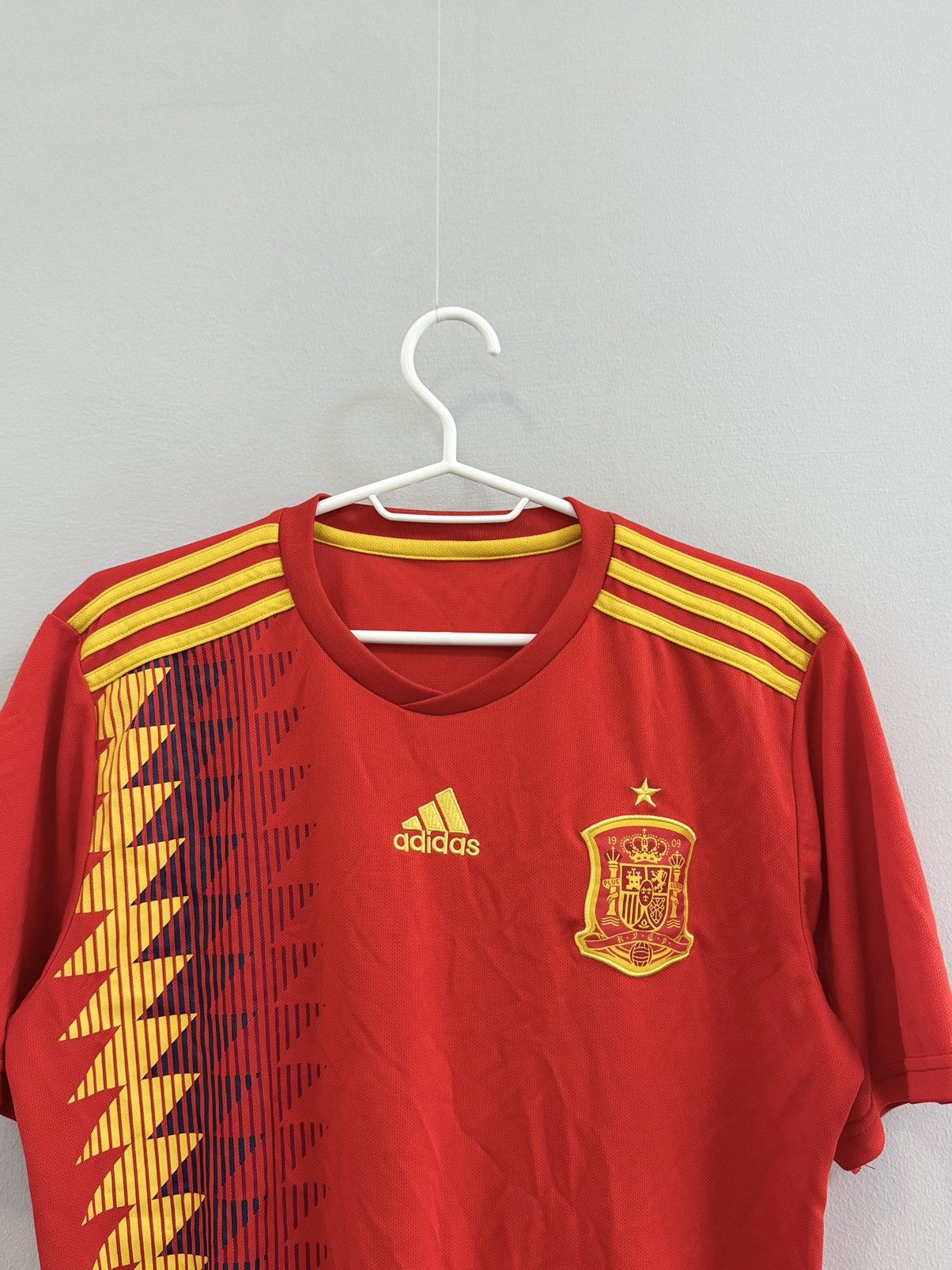 Adidas Red Yellow Adidas Spain Spanish Soccer Jersey Kit Size US M / EU 48-50 / 2 - 2 Thumbnail