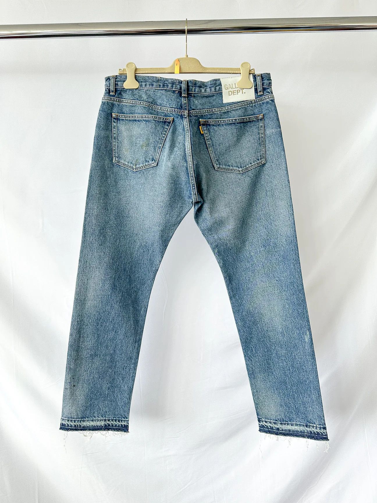 Gallery Dept. Gallery Dept. Levi 5001 Selvedge Reworked Paint Jeans Size US 34 / EU 50 - 1 Thumbnail