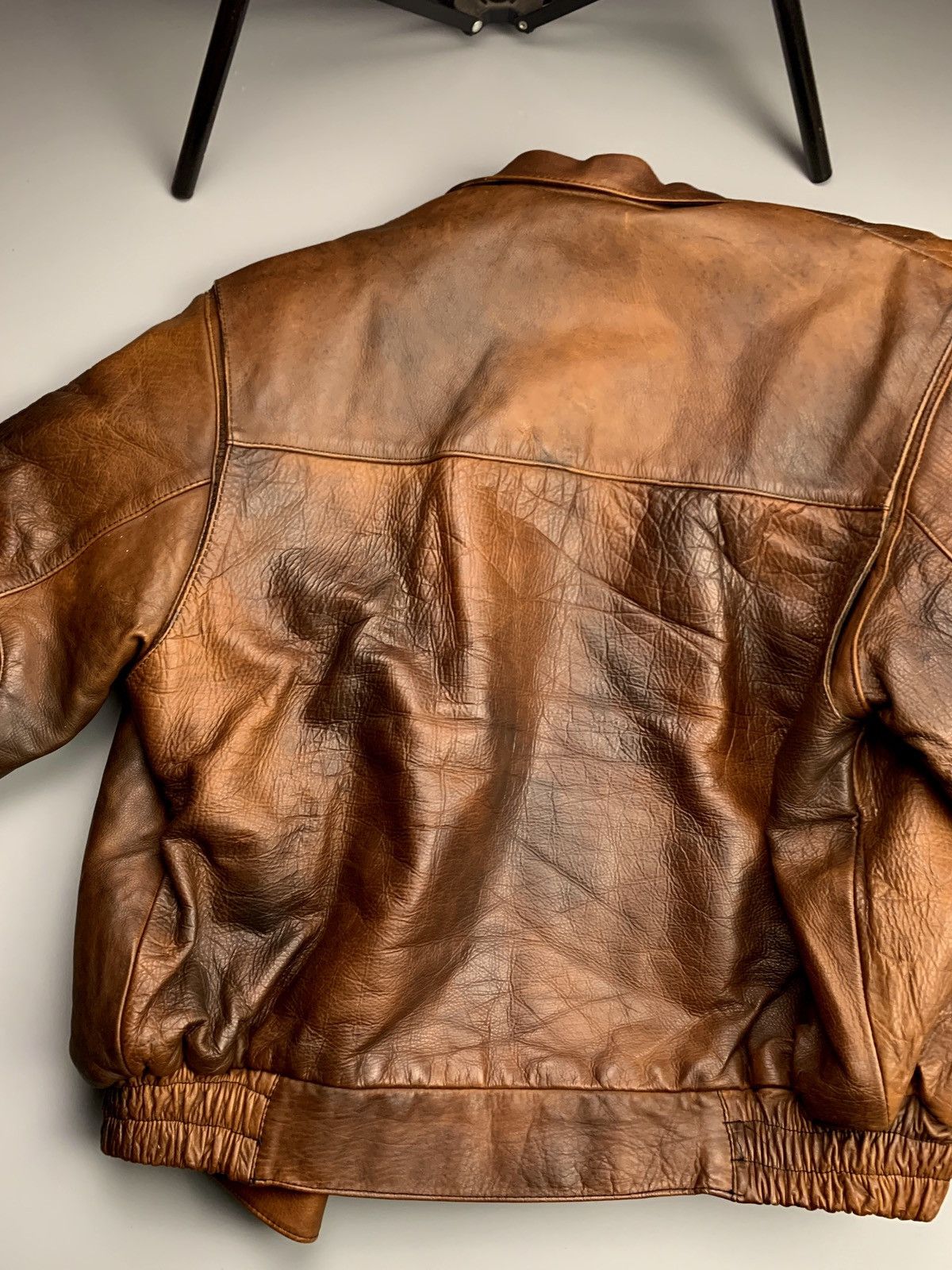 Vintage Frank Thomas leather moto jacket vintage 90s | Grailed