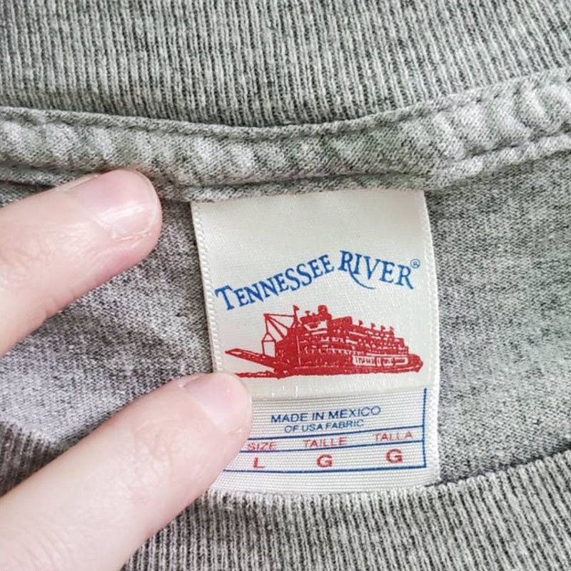 Other Tennessee River Y2K Grey Tee w/ Slimer Ghost Busters Print Size US L / EU 52-54 / 3 - 5 Thumbnail
