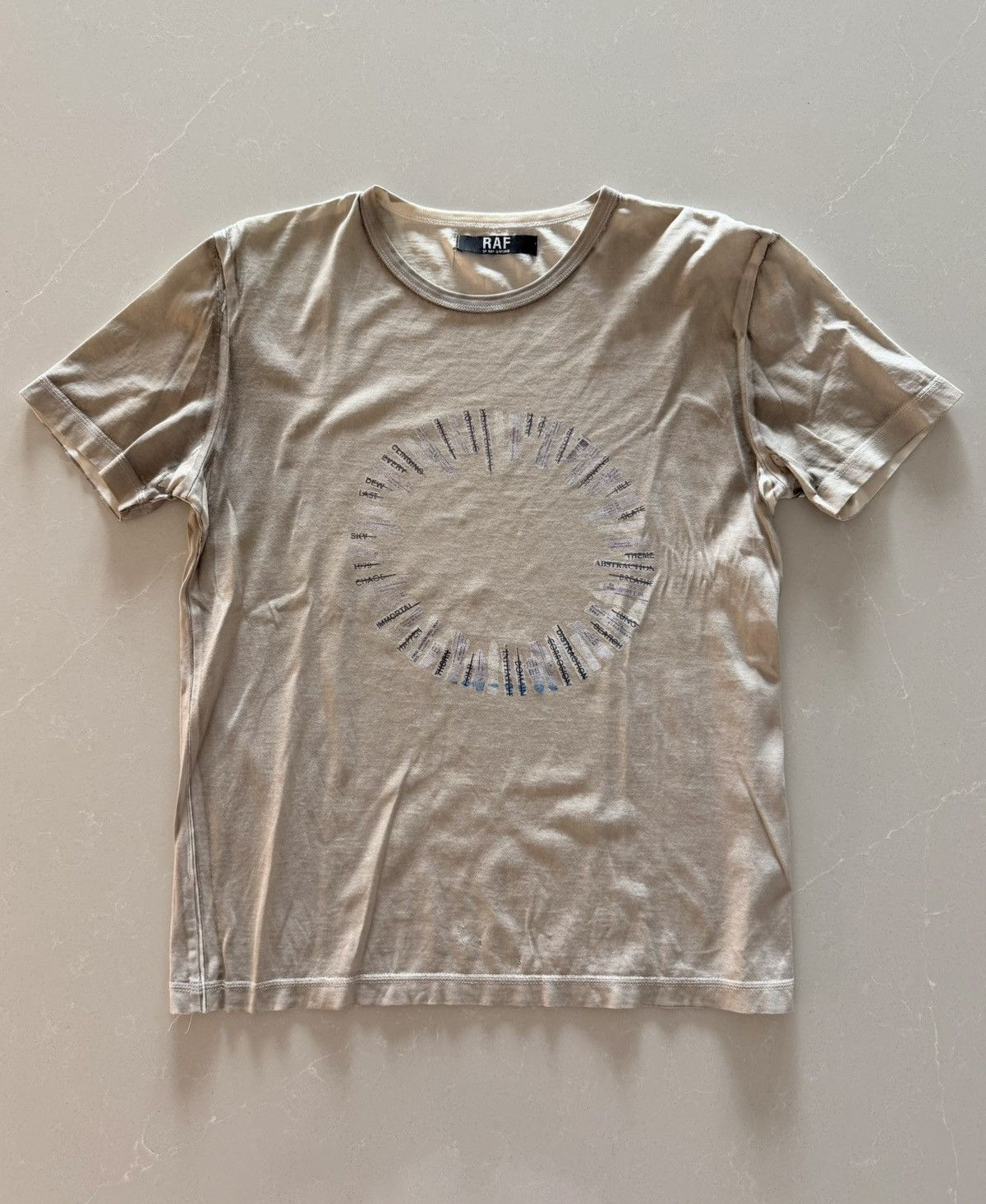 RAF By Raf Simmons Graphic T-Shirt