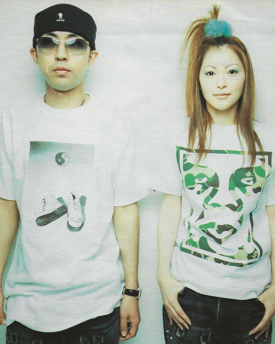 Bape 2002 Vintage Bape Rubber Soul Tee Size US M / EU 48-50 / 2 - 3 Thumbnail