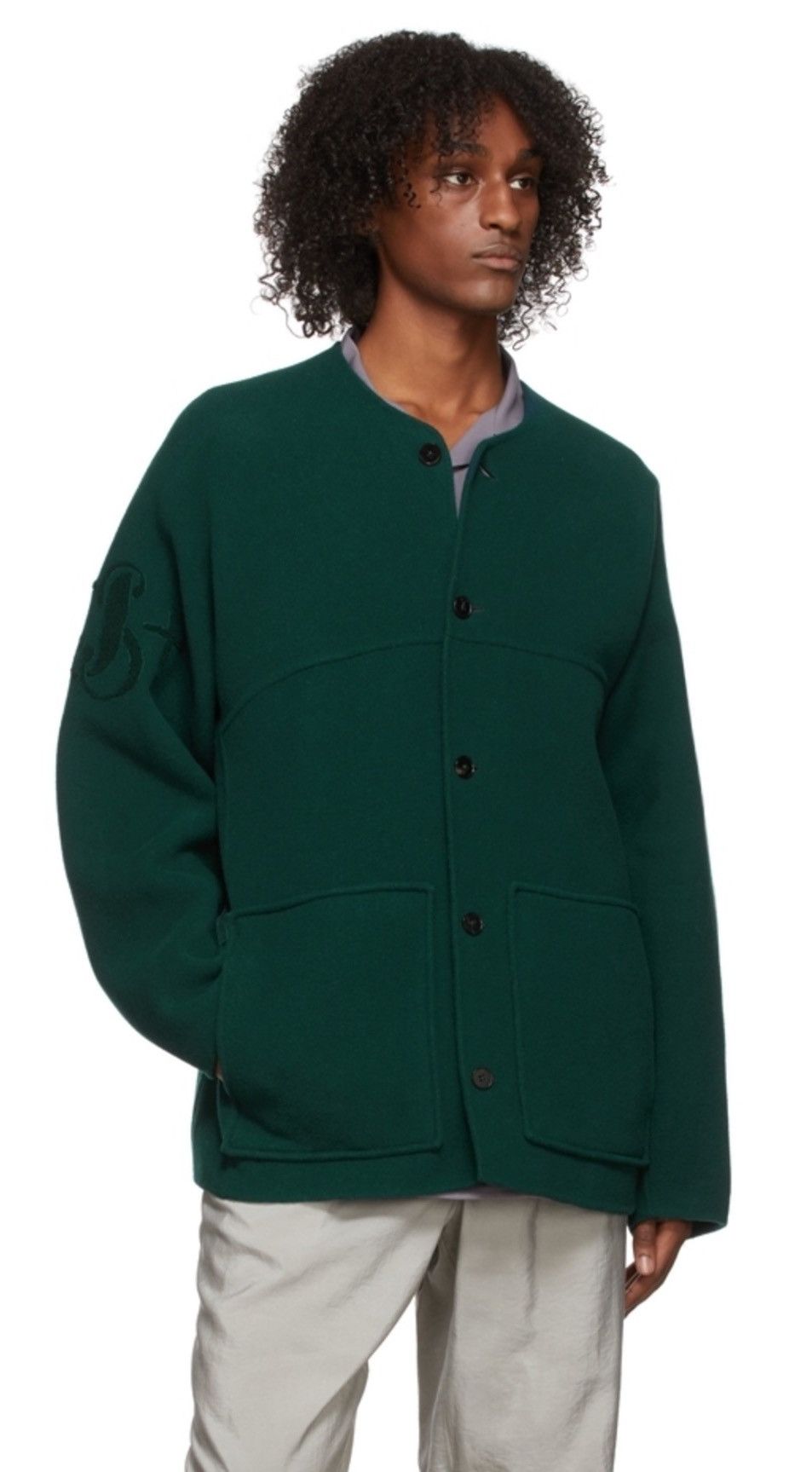 Jil Sander FW22 Double Face Virgin Wool Sport Jacket sz 48 Size US M / EU 48-50 / 2 - 2 Thumbnail