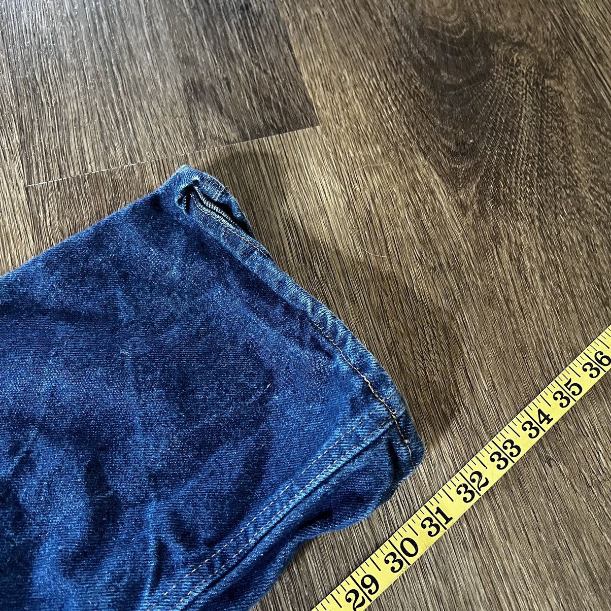 Vintage Dark Wash Vtg Prsn Blue Denim Cargos Size US 36 / EU 52 - 6 Thumbnail