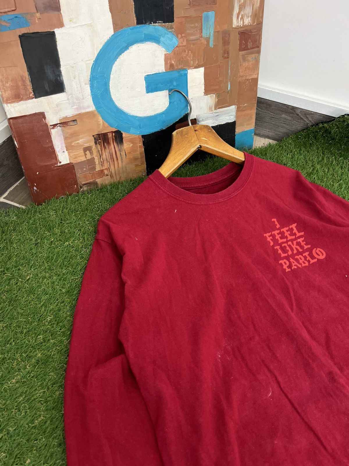 Gildan Kanye West I Feel Like Pablo long sleeve shirt Large Size US M / EU 48-50 / 2 - 7 Thumbnail