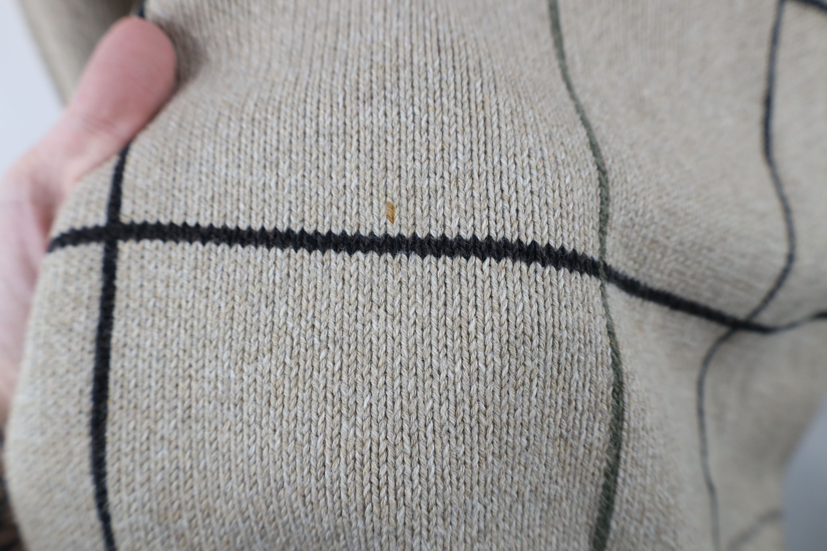 Vintage Vintage 90s Streetwear Striped Knit Crewneck Sweater Size US XXL / EU 58 / 5 - 5 Thumbnail