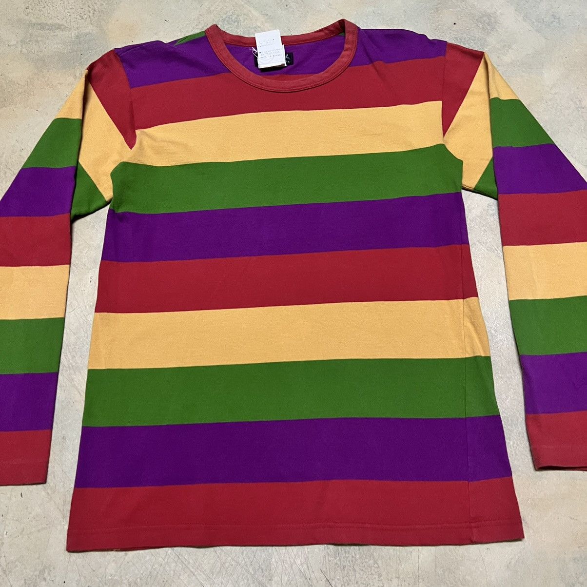 agnes b. Agnes B. Long Sleeve T shirt colour block Size S / US 4 / IT 40 - 3 Thumbnail