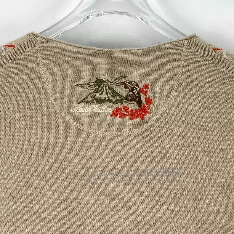 Louis Vuitton Louis Vuitton 25 xNigo Signature Brown Rhombus Wool V-Neck Size US L / EU 52-54 / 3 - 5 Thumbnail