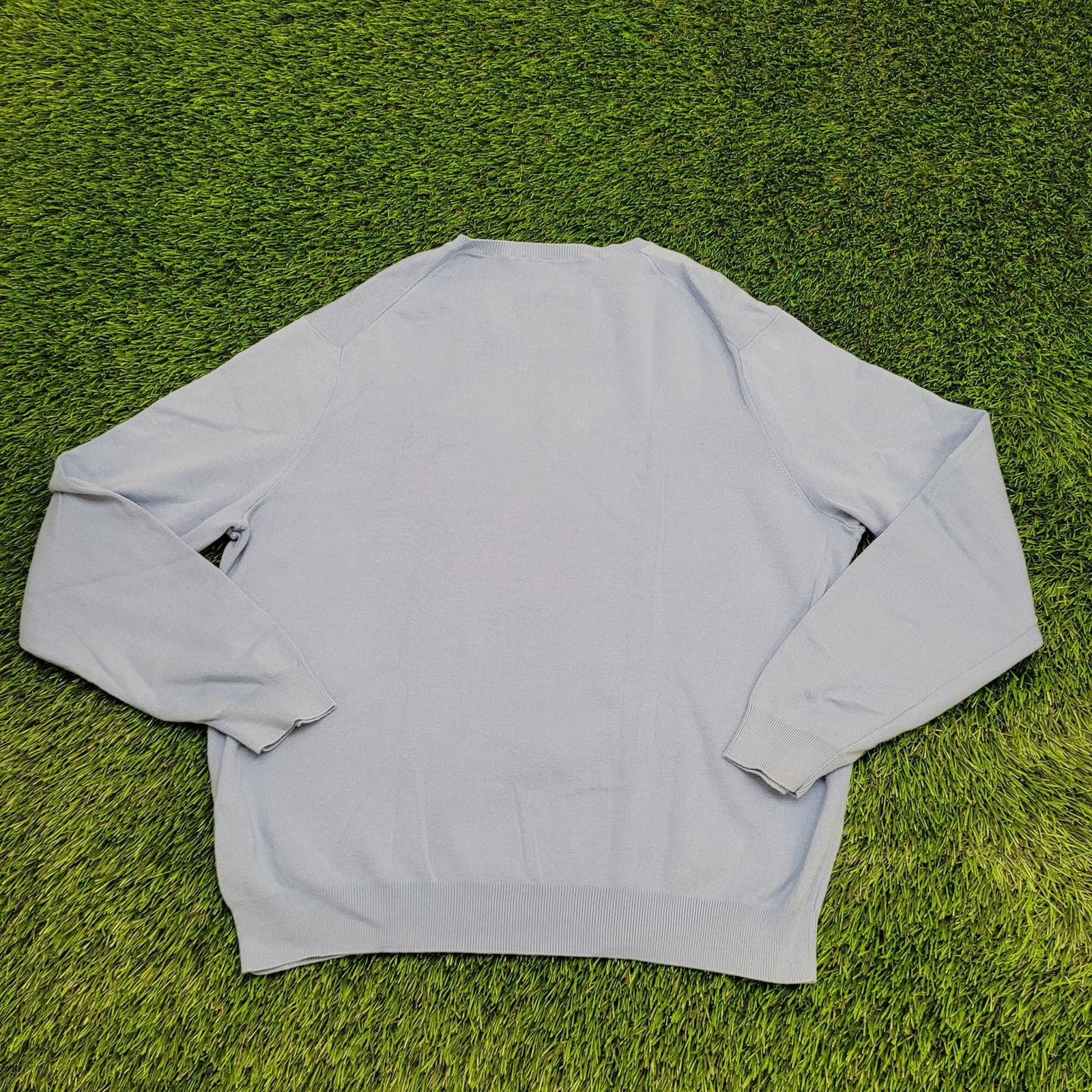 Polo Ralph Lauren Ralph-Lauren Sweater Large 22x25 Pima-Cotton Blue Size US L / EU 52-54 / 3 - 2 Thumbnail
