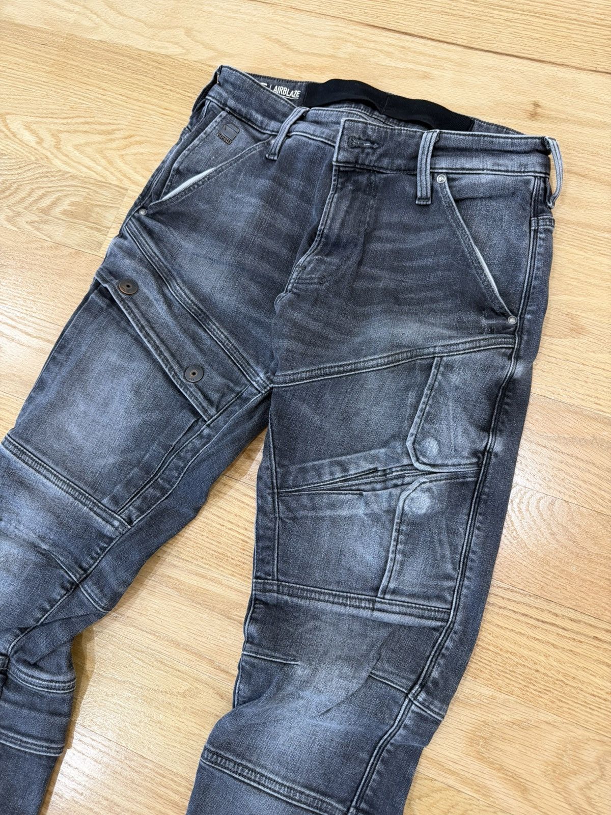 G-Star G-Star Airblaze Skinny Denim Washed Jeans Size US 30 / EU 46 - 2 Thumbnail