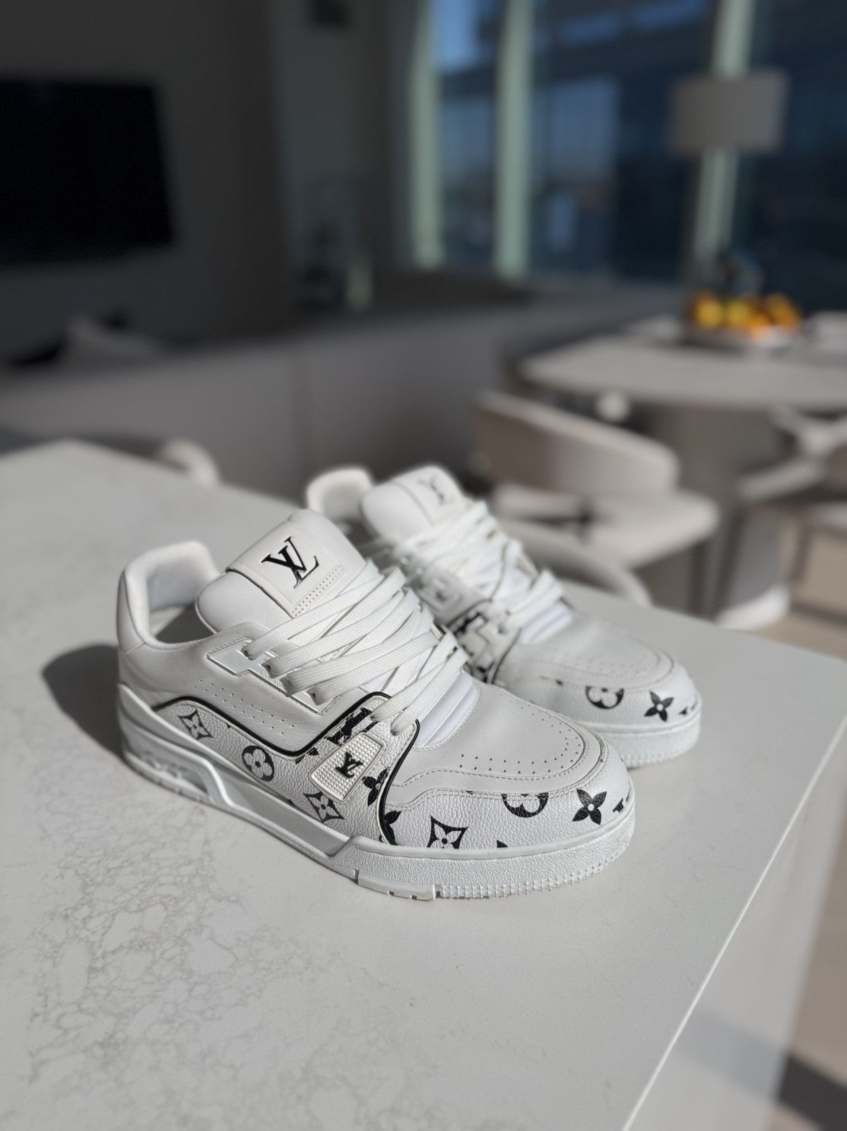 Louis Vuitton Louis Vuitton Trainer Sneaker - Size 9 Size US 9 / EU 42 - 1 Thumbnail