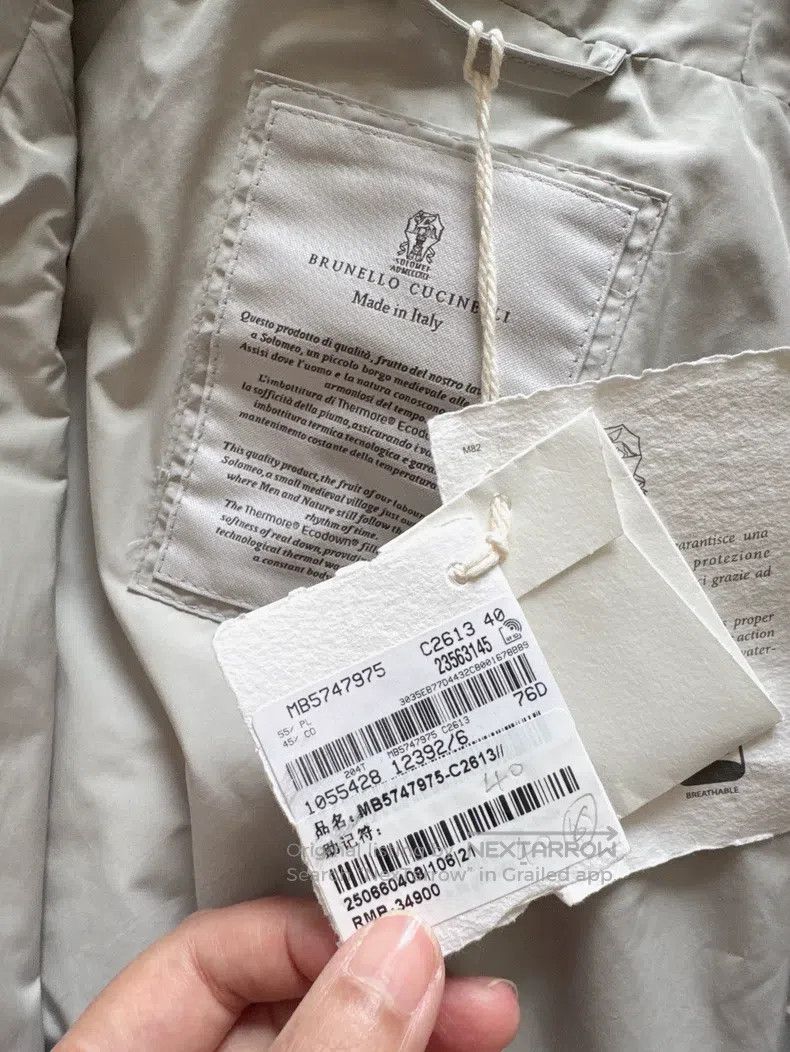 Brunello Cucinelli Brunello Cucinelli Cotton Jacket Size XS / US 0-2 / IT 36-38 - 4 Thumbnail