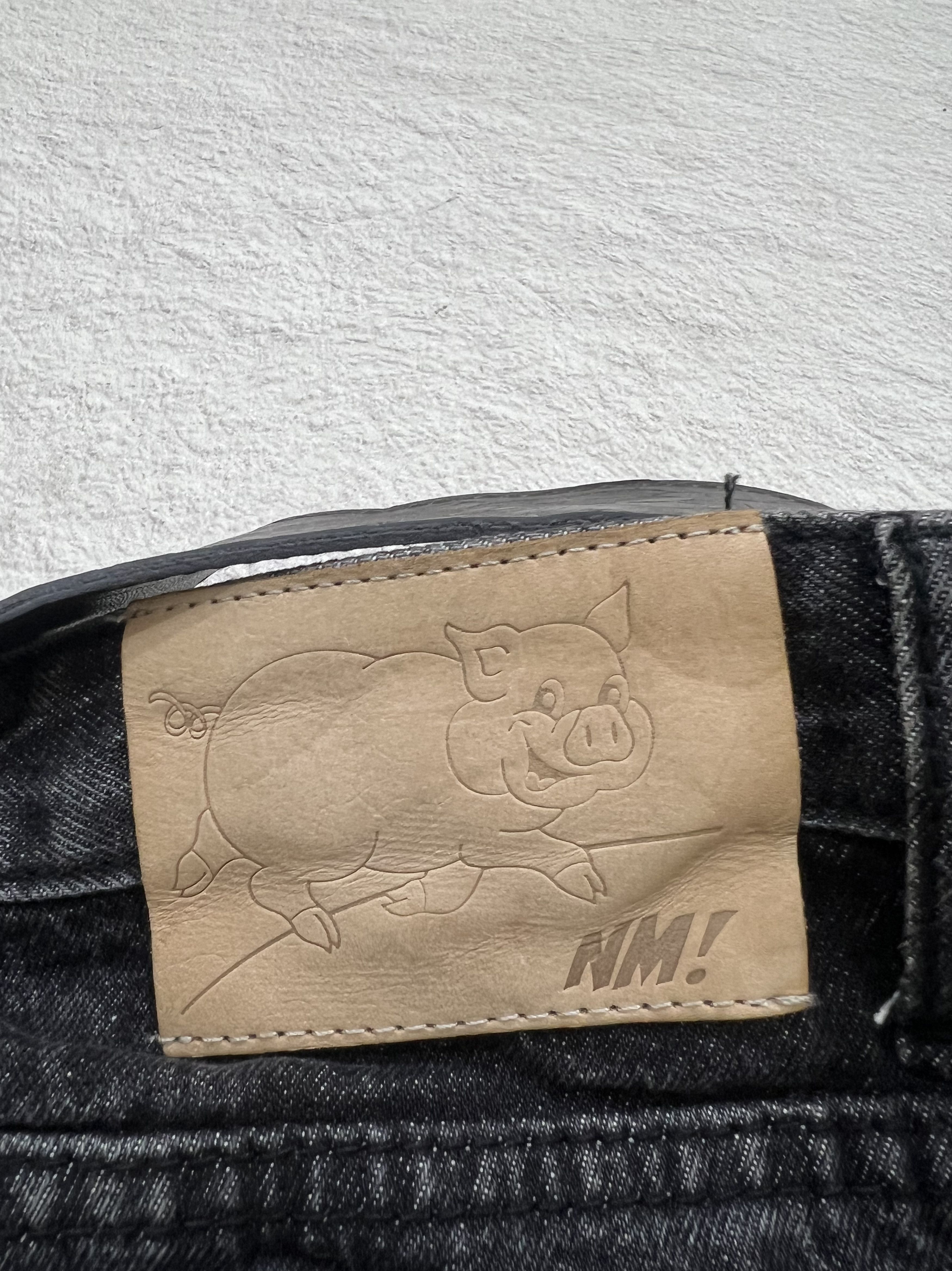 Japanese Brand 2000s Nomanual Ruched Bootcut Flare Jeans y2k Lgb Ifsix Size US 34 / EU 50 - 8 Thumbnail
