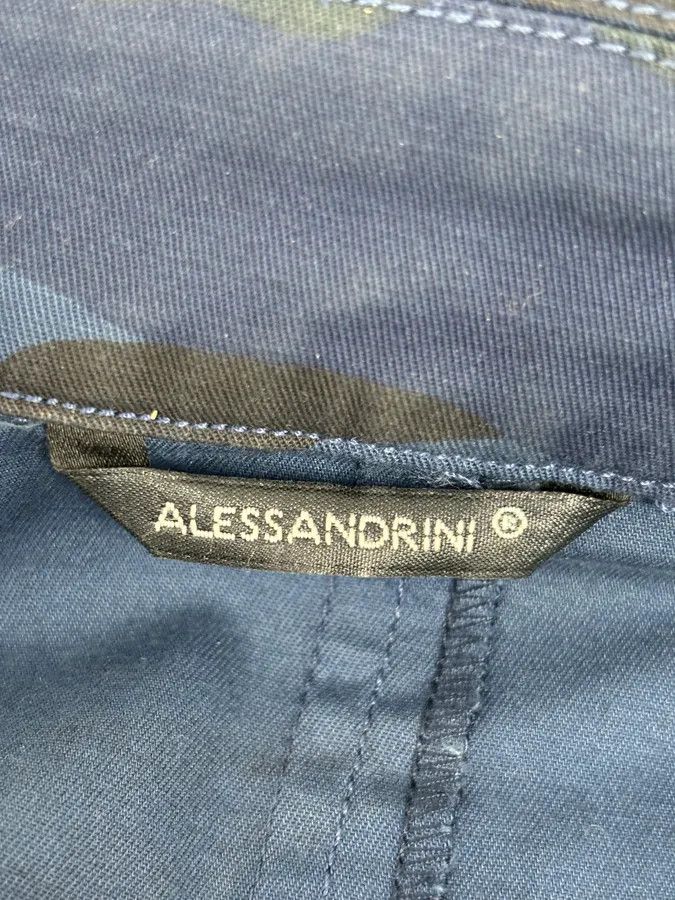 Daniele Alessandrini Daniele Alessandrini Navy Military Patch Blue Camouflage Shirt Jacket Size US M / EU 48-50 / 2 - 11 Thumbnail