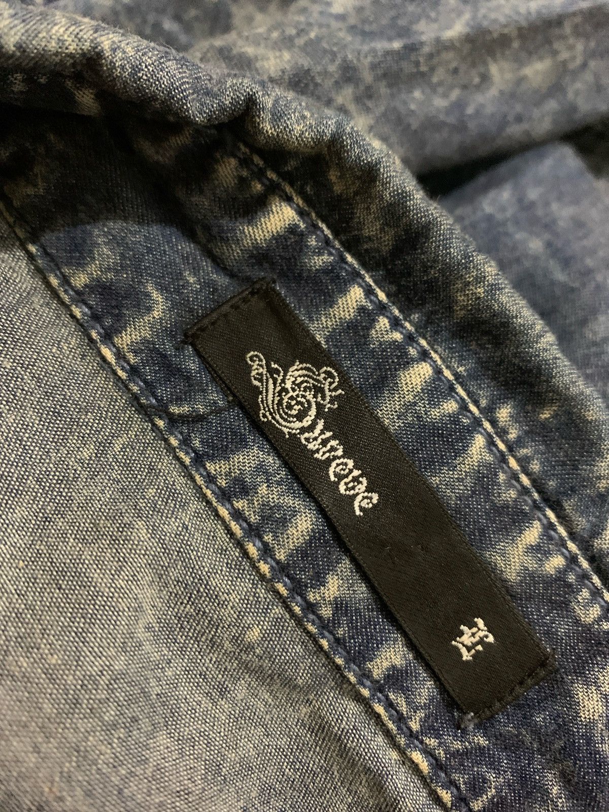 20471120 × Japanese Brand Vintage Sudeve Denim shirt Ifsixwasnine Lgb style Size US XL / EU 56 / 4 - 5 Thumbnail
