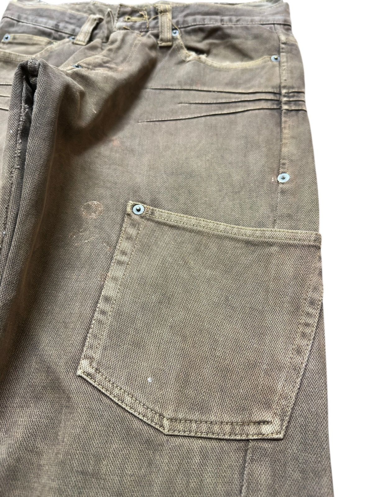 semanticdesign Vintage Semantic Design Double Waist Grunge Denim Size US 28 / EU 44 - 4 Thumbnail