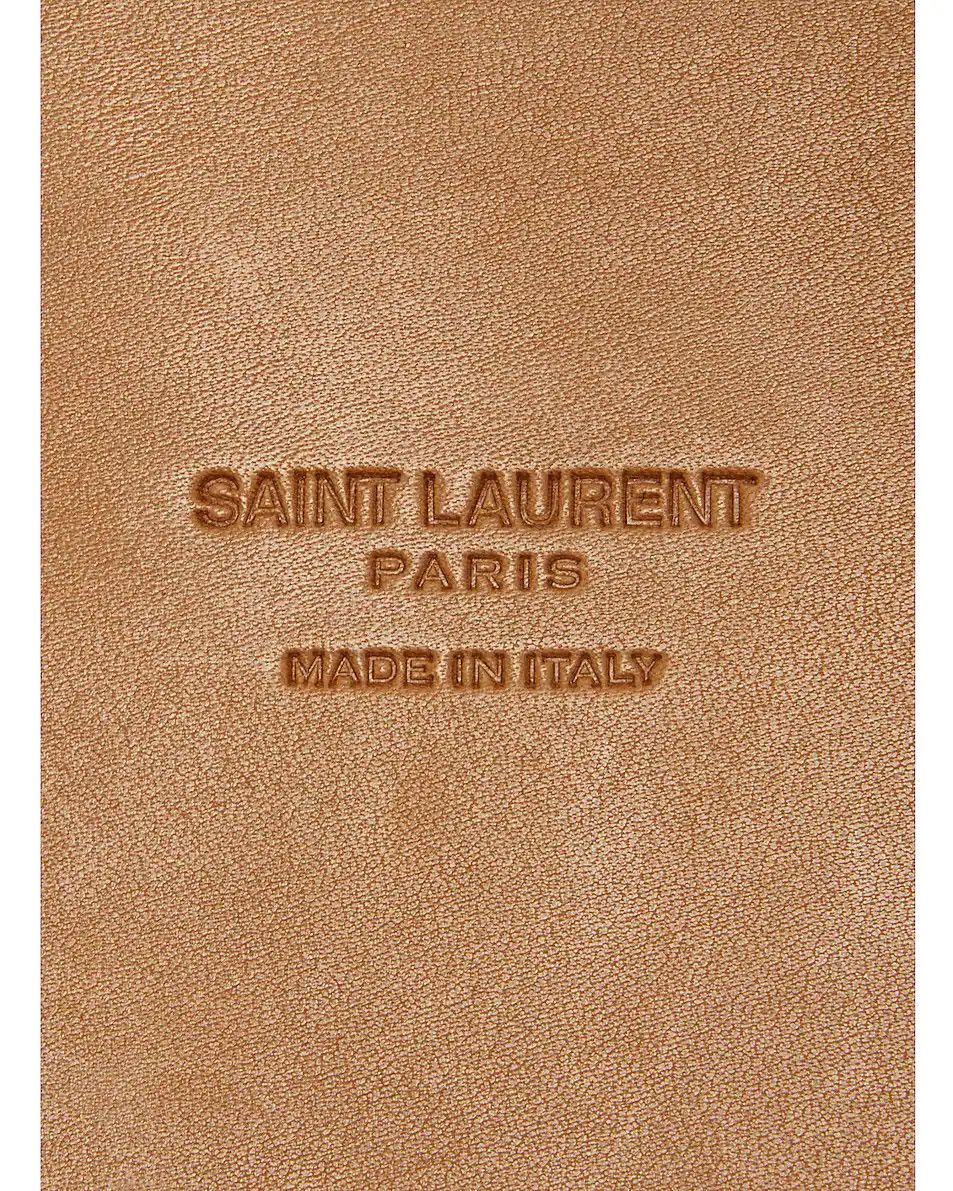 Saint Laurent Paris o1bcso1str0425 Size: OS/Hearted Bucket Bag in Vintage Brown Size ONE SIZE - 6 Thumbnail