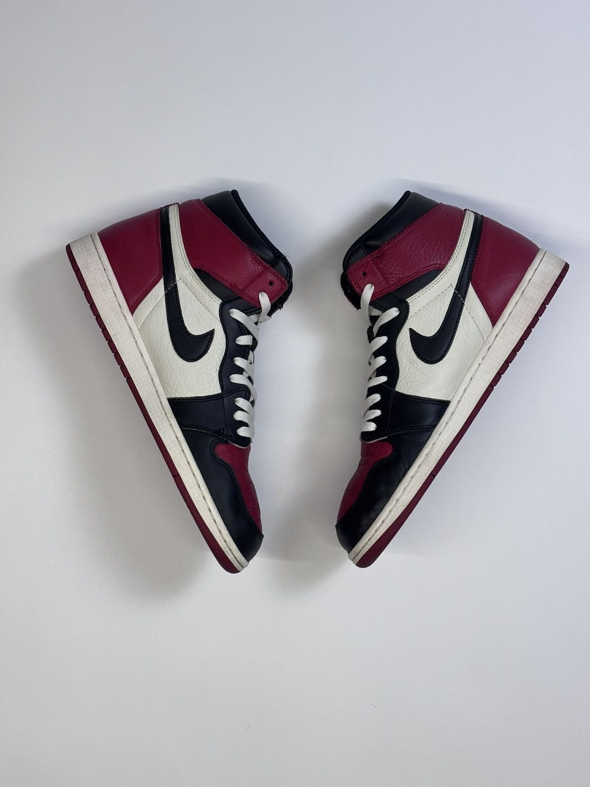 Jordan Brand 🍷Jordan 1 Retro High ‘Bred Toe’ Size US 11.5 / EU 44-45 - 5 Thumbnail