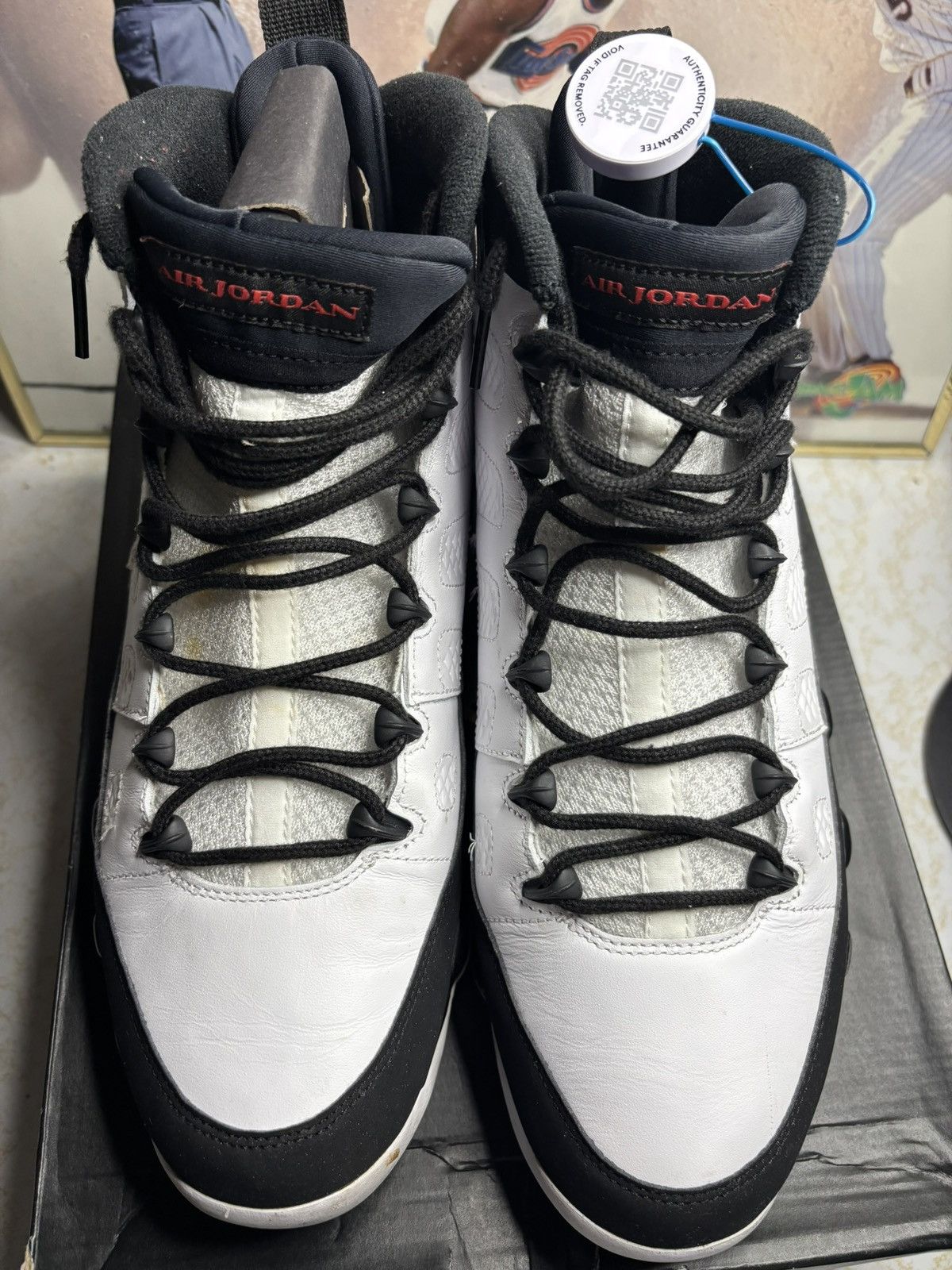 Jordan Brand Air Jordan 9 Retro OG 2016 Space Jam 2016 Size US 12 / EU 45 - 2 Thumbnail
