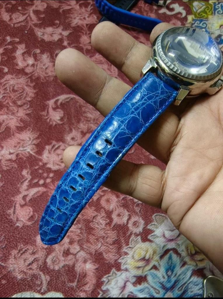 If Six Was Nine × Japanese Brand Ritmo Latino swiss made blue watch Size ONE SIZE - 5 Thumbnail