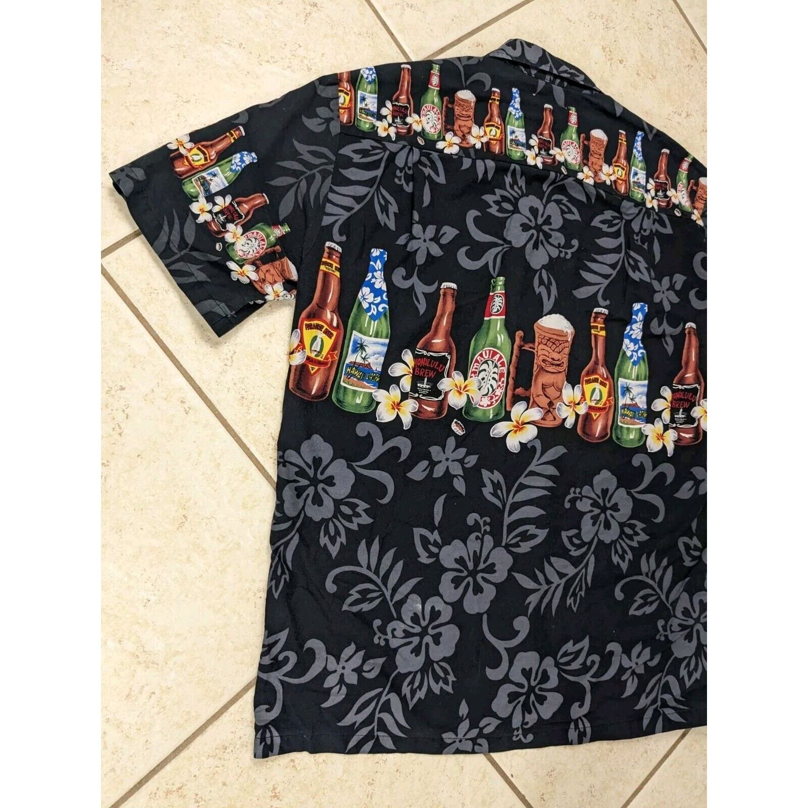 Pacific Legend Vtg Pacific Legend Hawaii USA L Hawaiian Shirt Beer Bottles Size US L / EU 52-54 / 3 - 8 Thumbnail