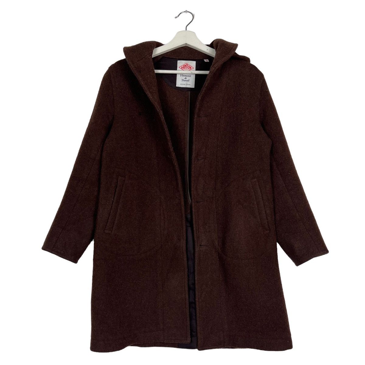 Danton 🔥DANTON WOOL OVERCOAT Size US S / EU 44-46 / 1 - 2 Thumbnail